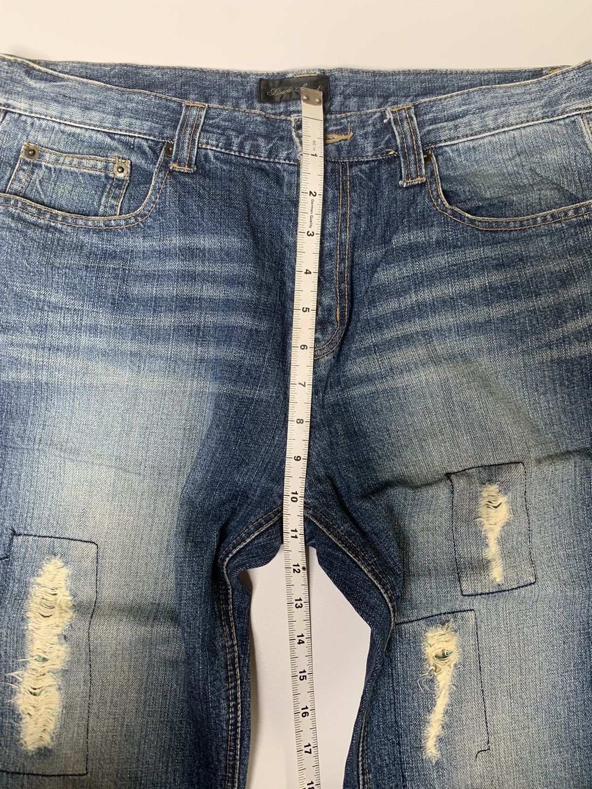 Japanese Brand × Vintage Beach sound distressed denim Size US 32 / EU 48 - 16 Thumbnail