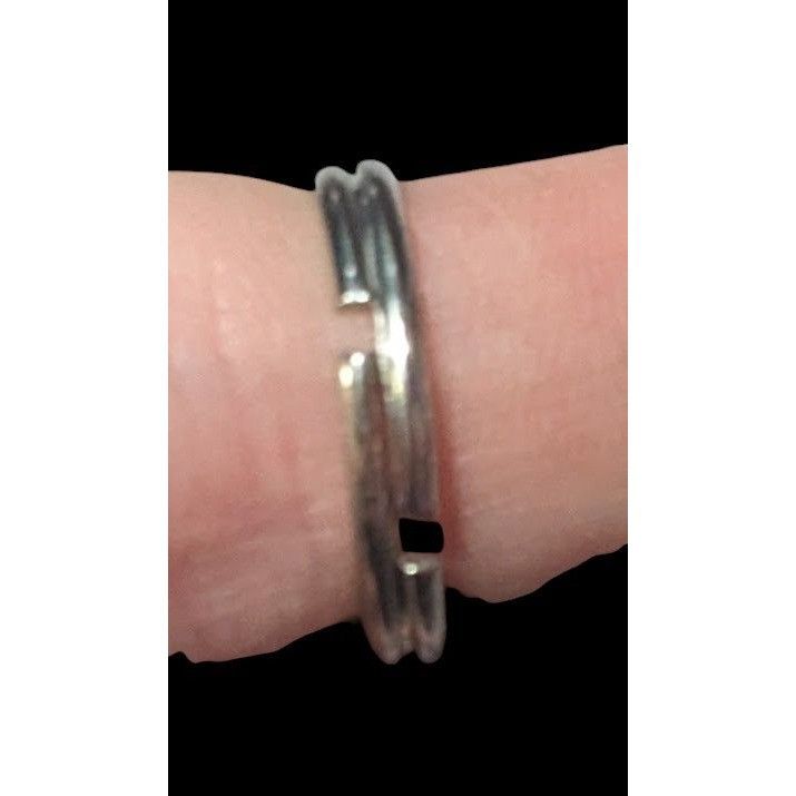 Other Casual Silver Tone Blue Stone Adjustable Ring Size 6 1/2 Size ONE SIZE - 7 Thumbnail