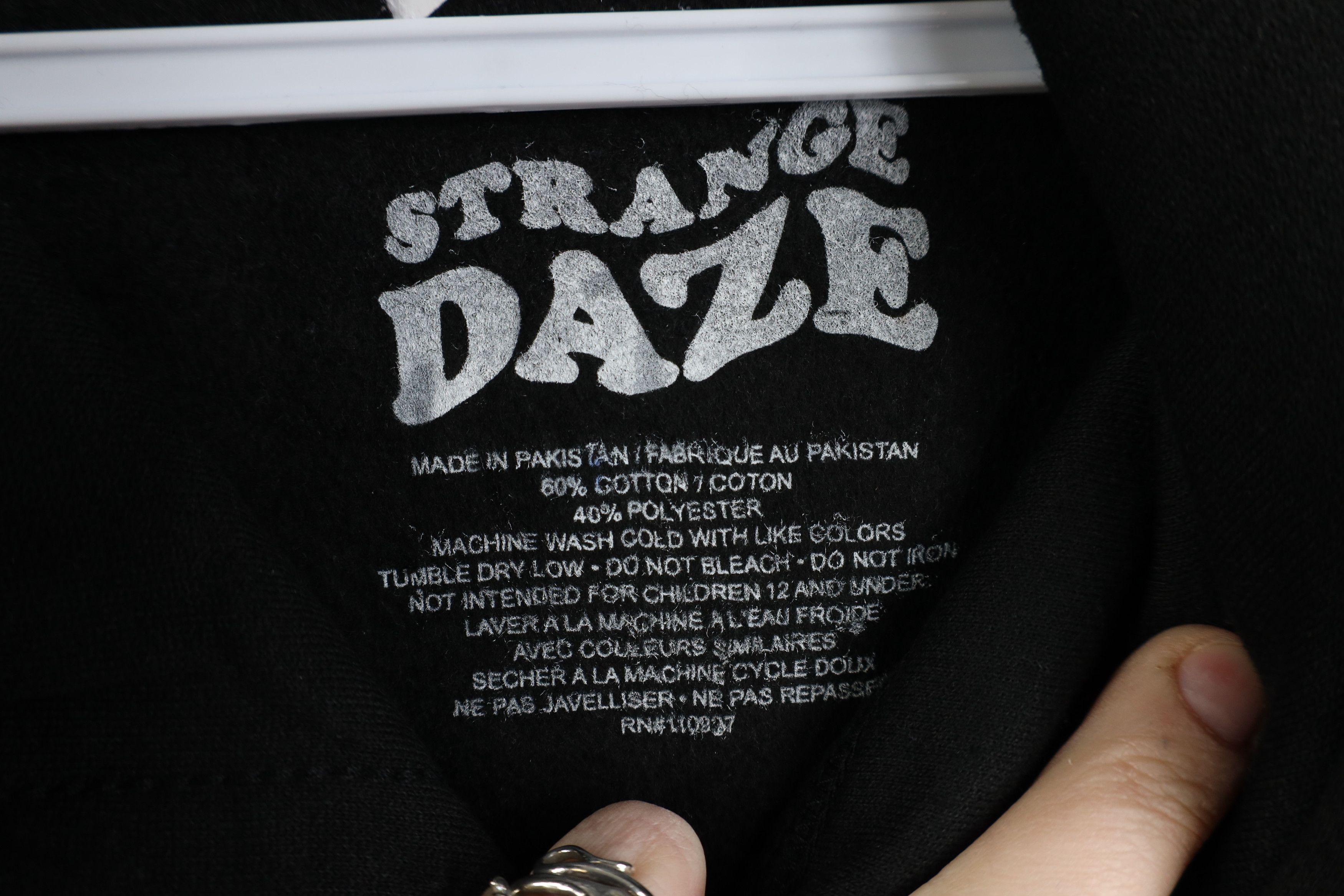 Vintage Deadstock Y2K Streetwear Skull Ouija Board Hoodie Sweatshirt Size US XL / EU 56 / 4 - 9 Thumbnail