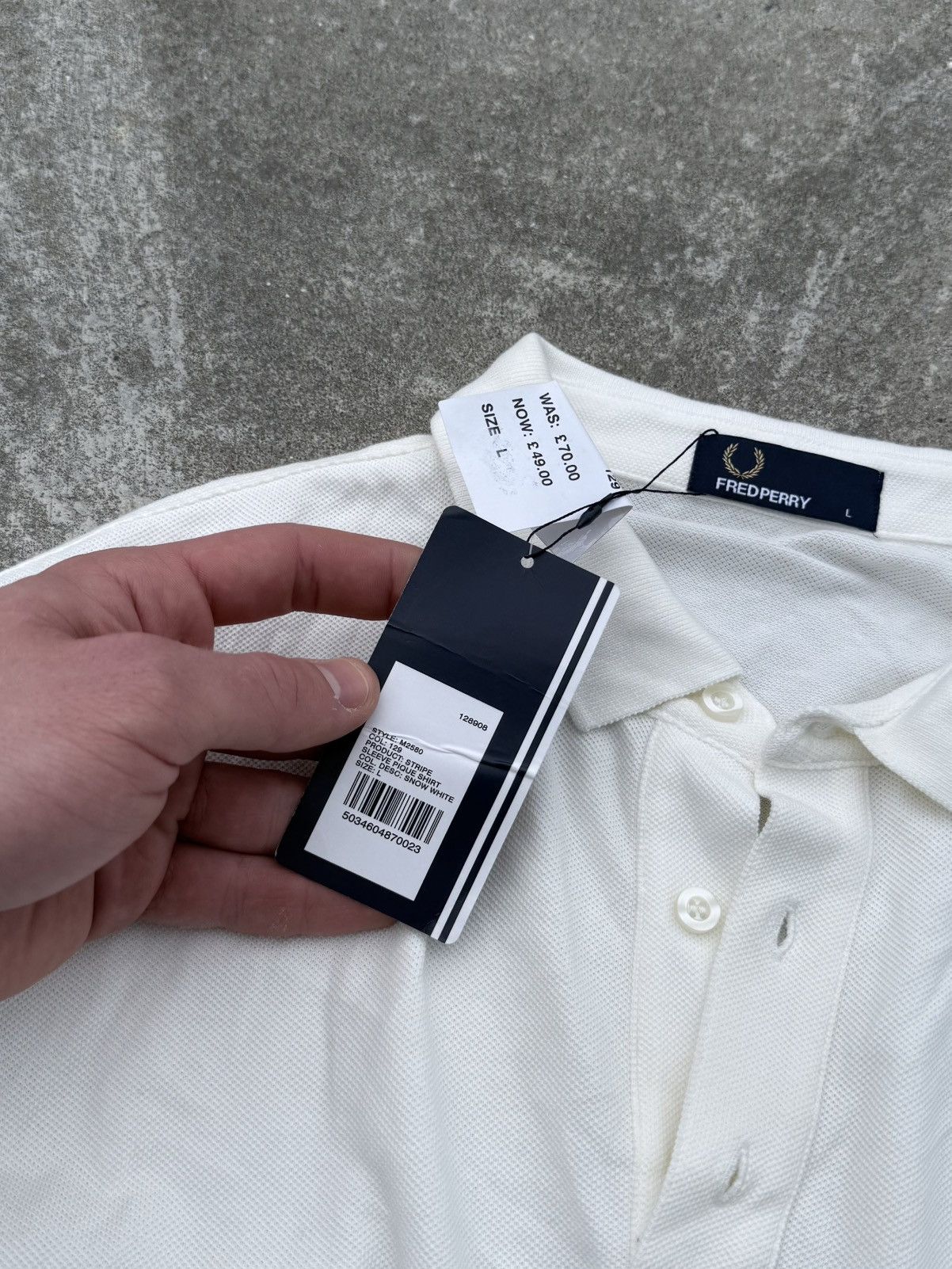 Fred Perry Fred Perry luxury avantgarde punk rock streetwear T-shirt Size US L / EU 52-54 / 3 - 10 Thumbnail