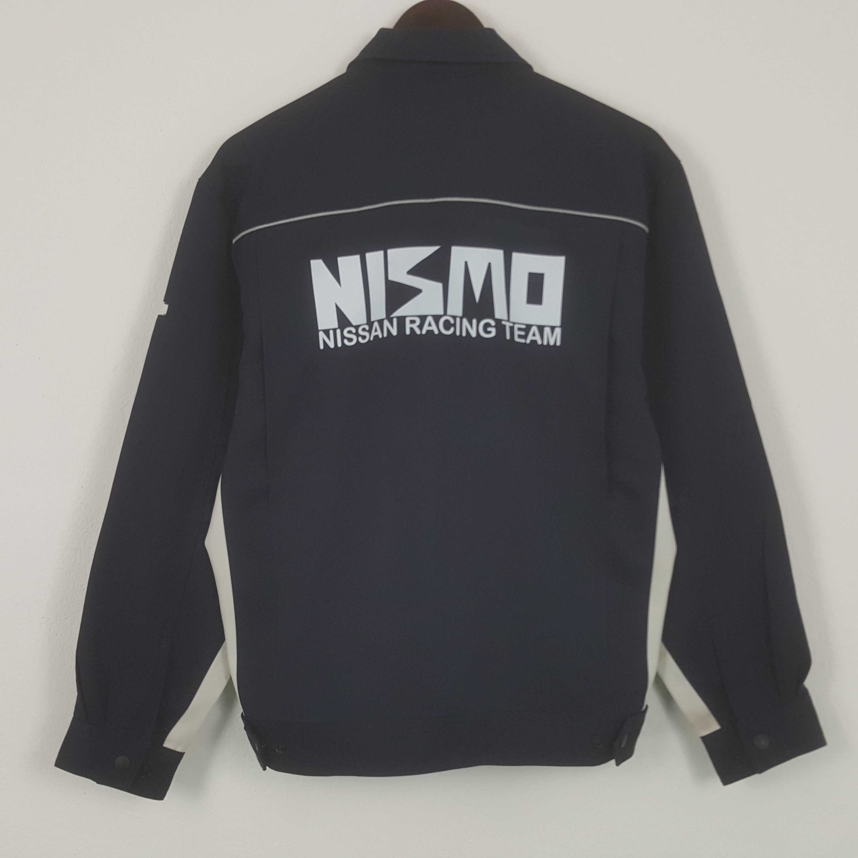 Vintage Nismo Nissan Racing Team Custom Art Zipper Jacket
