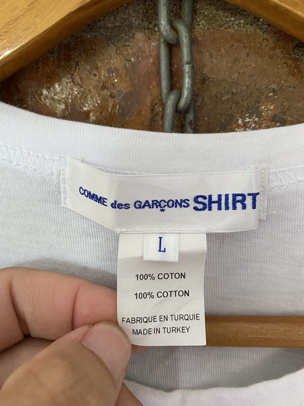 Comme des Garcons Homme Plus CDG x Brett Westfall mushroom tee Size US L / EU 52-54 / 3 - 8 Thumbnail