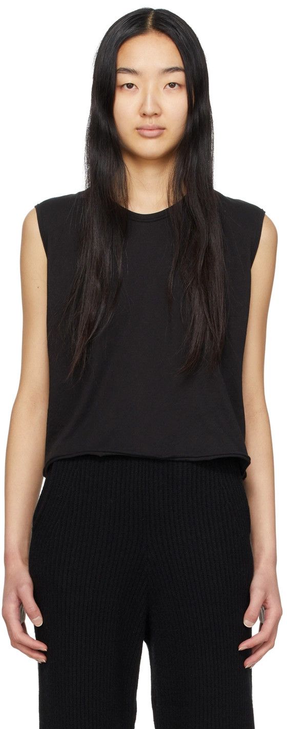 Rag & Bone Black Gaia Tank Top Size S / US 4 / IT 40 - 5 Thumbnail