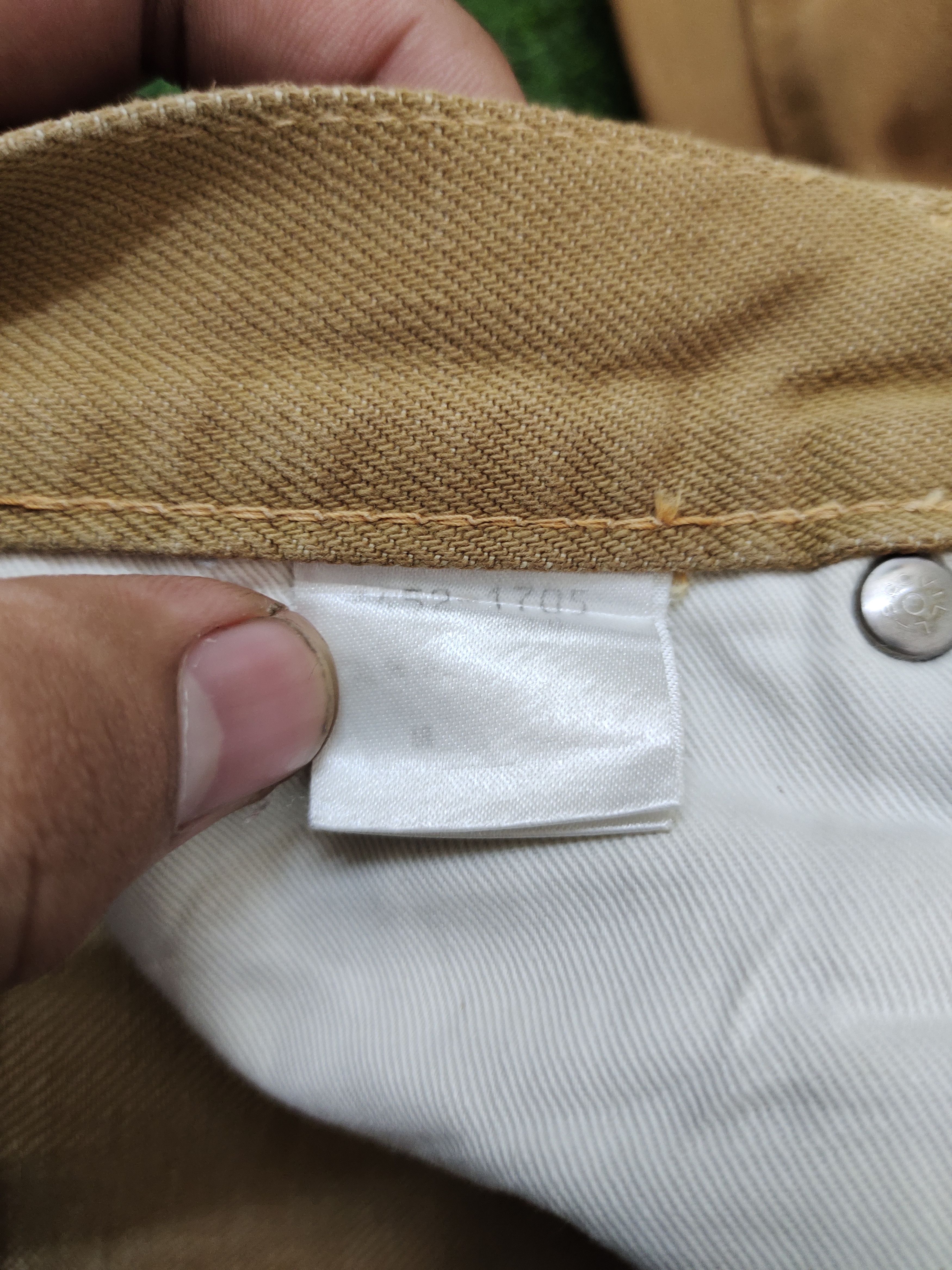 Dries Van Noten 1990s Dries Van Noten Persimmon Selvedge Distress Jeans Size US 30 / EU 46 - 19 Thumbnail