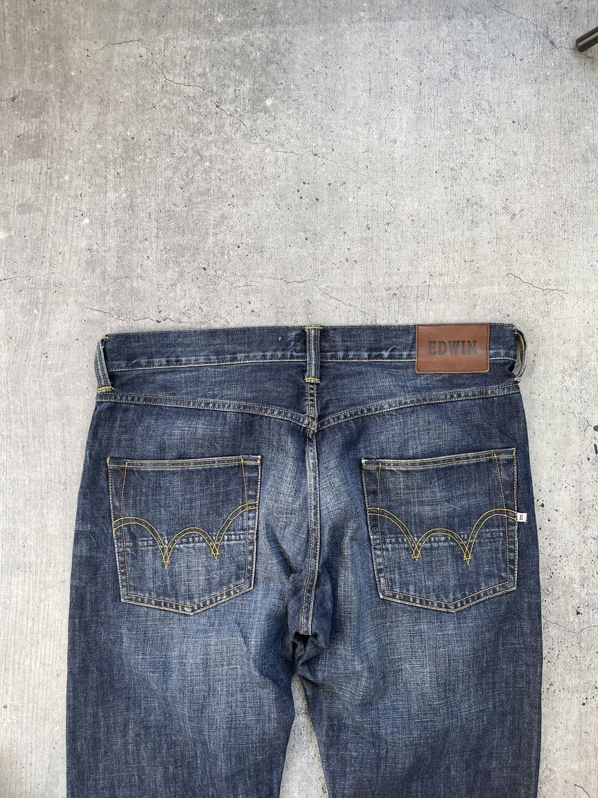 Edwin Crazy Vintage Y2K Edwin Jeans Tokyo Japanese Denim Baggy Size US 34 / EU 50 - 2 Thumbnail