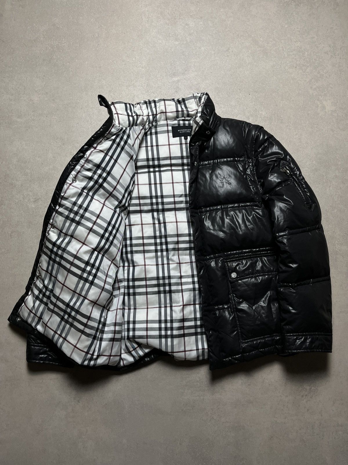 Burberry Vintage Burberry Black Label Japanese 2 in 1 Down Jacket Size US L / EU 52-54 / 3 - 4 Thumbnail