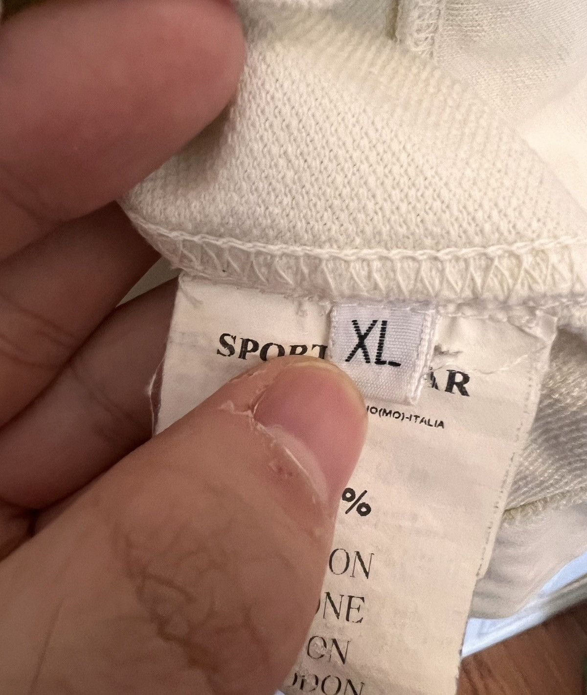 Stone Island Stone Island Off-White Sweatshirt Jacket Size US XL / EU 56 / 4 - 3 Thumbnail