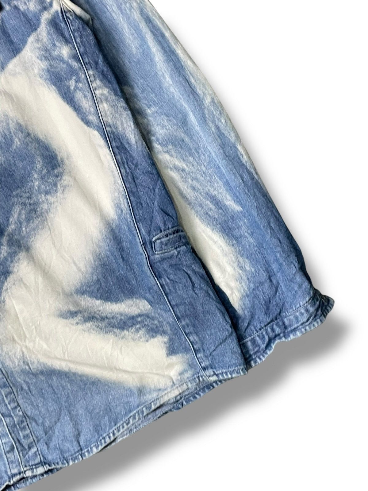 Japanese Brand × Vintage Japanese Brand Button Up Bleached Denim (83) Size US XXS / EU 40 - 3 Thumbnail