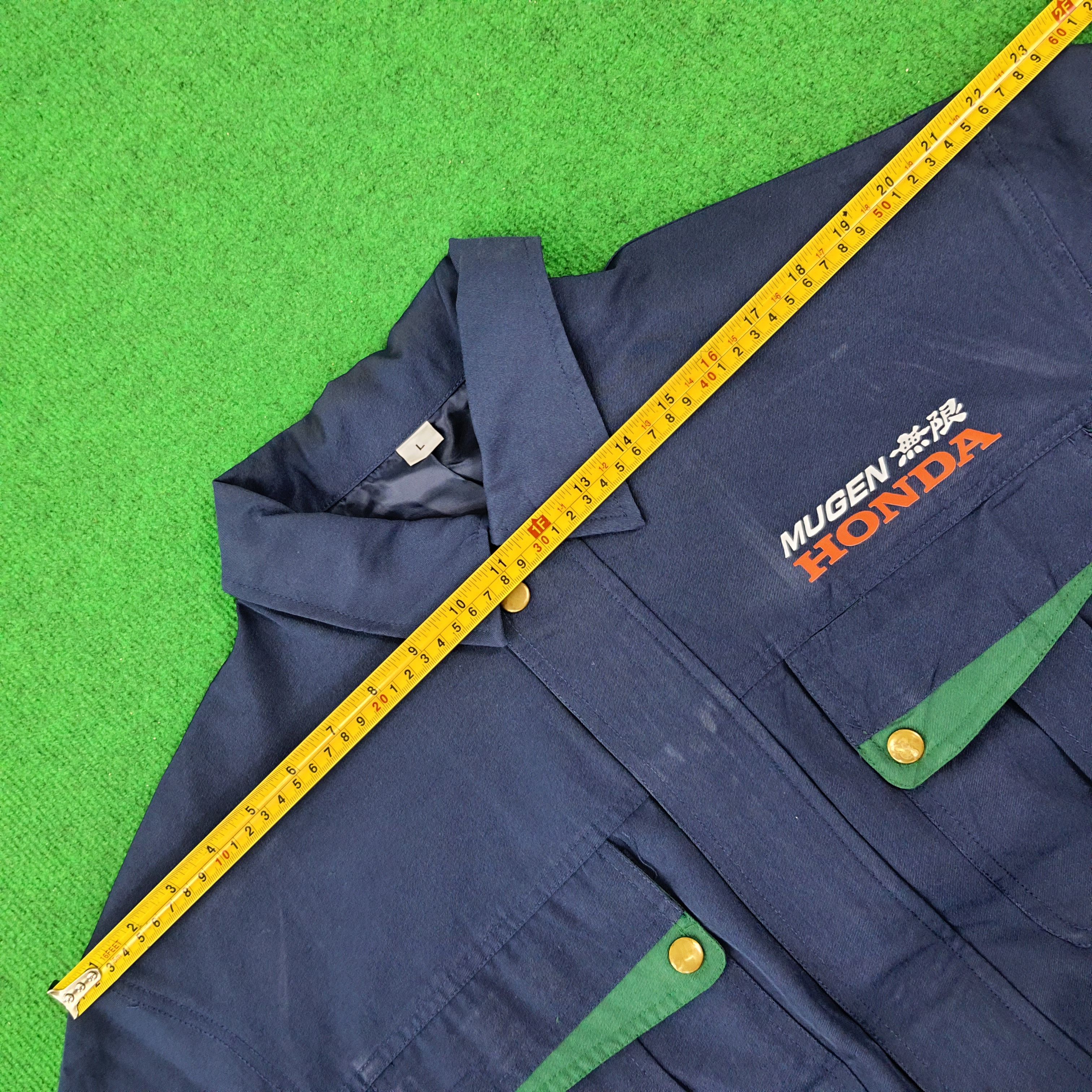 Japanese Brand × Vintage Vintage Honda Mugen Japan Motorsports Custom Jacket Size US M / EU 48-50 / 2 - 9 Thumbnail