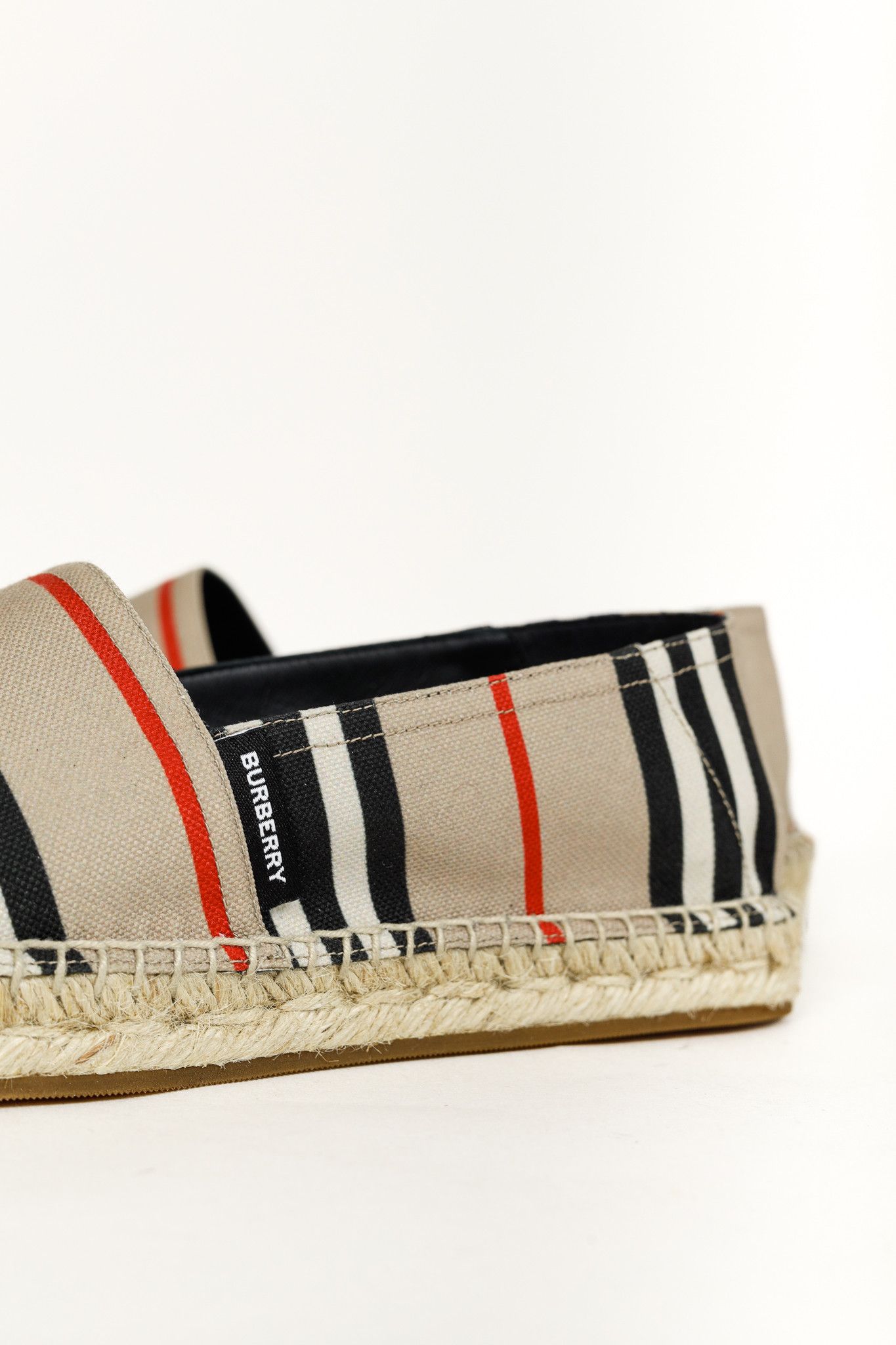 Burberry Burberry Alport Icon Archive Beige Stripe Espadrilles Size US 6.5 / IT 36.5 - 6 Thumbnail