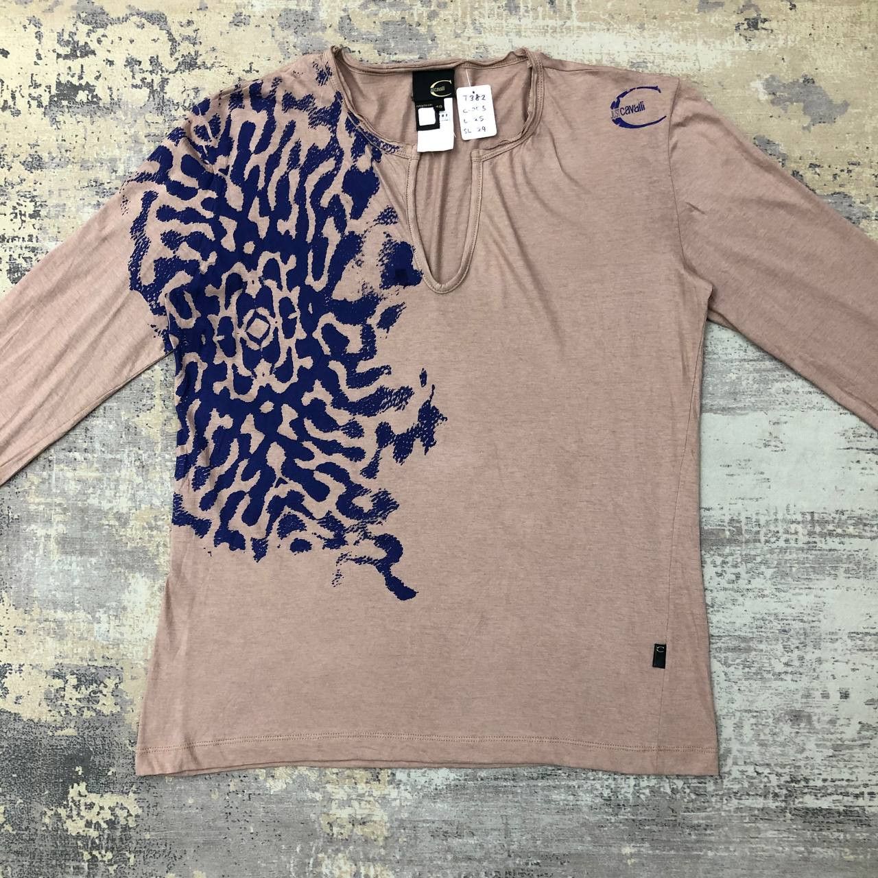 Just Cavalli T382 JUST CAVALLI BLOUSE Size XL / US 12-14 / IT 48-50 - 3 Thumbnail