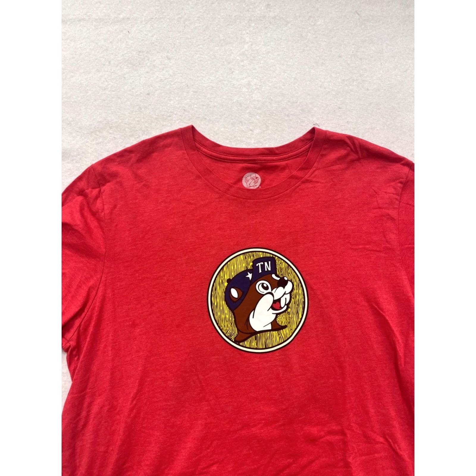 Vintage Buc-Ee's Tennessee Red Graphic Tee XL Unisex Adults Shirt Mens Women Size US XL / EU 56 / 4 - 6 Thumbnail