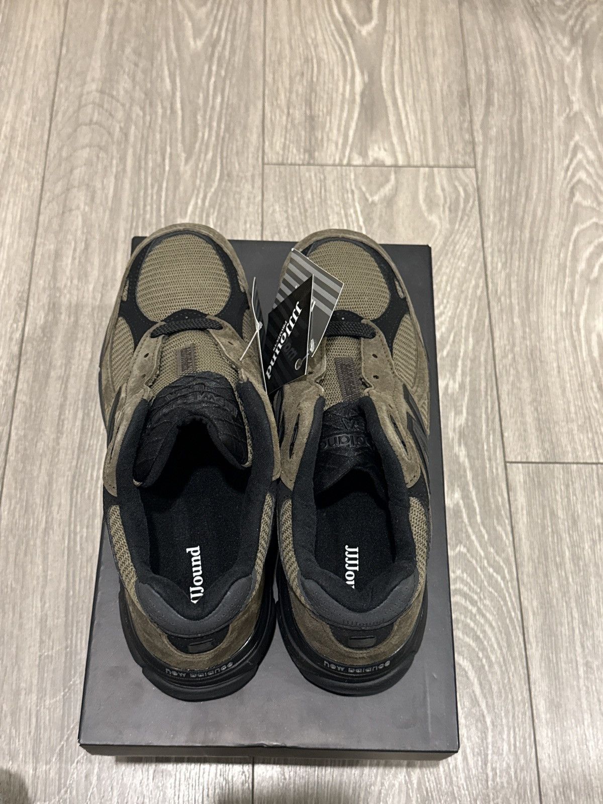 JJJJound × New Balance JJJJOUND x New Balance 990v3 Brown/Black Size US 8 / EU 41 - 4 Thumbnail