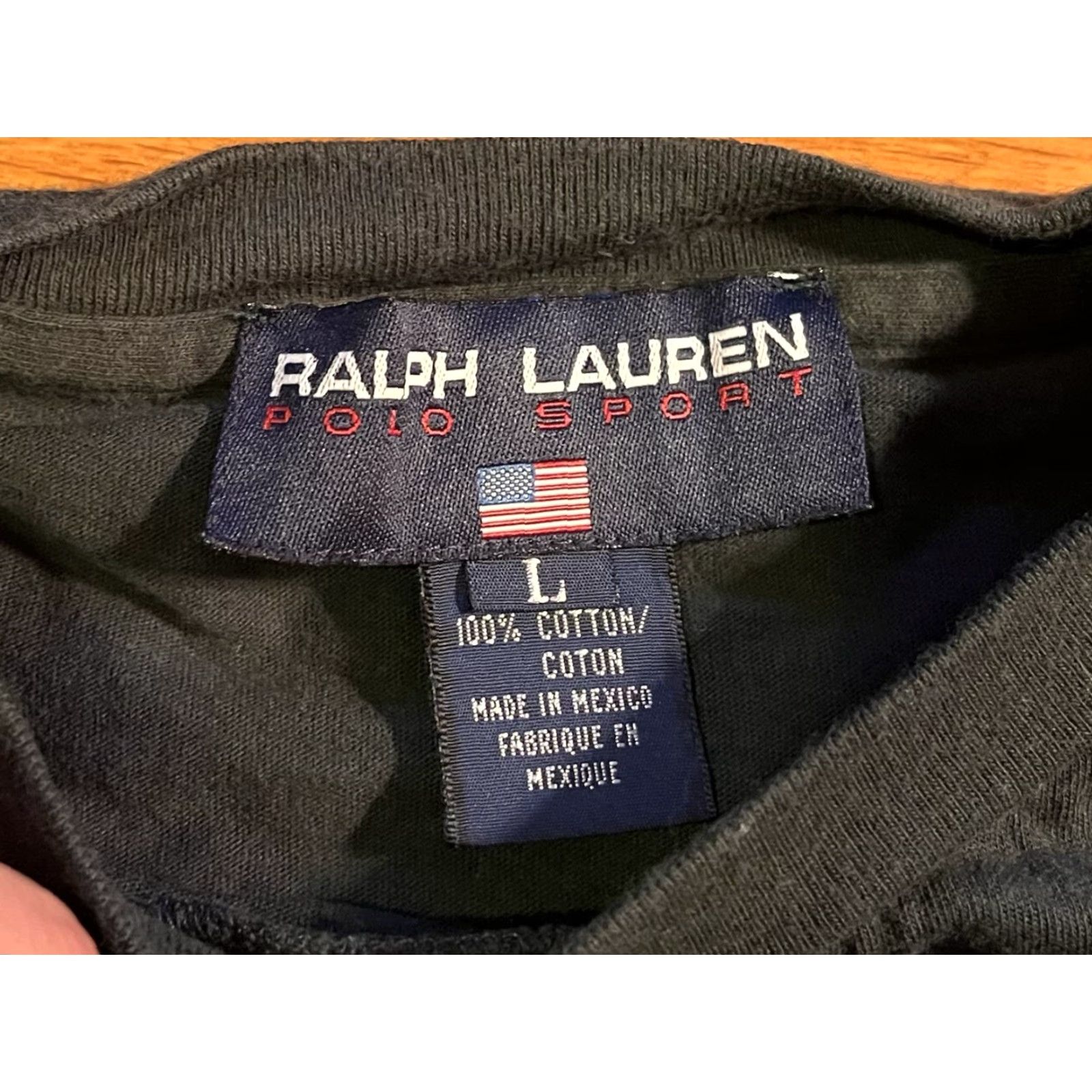 Polo Ralph Lauren VINTAGE Polo Ralph Lauren Polo Sport Pony Logo Shirt Men’s L Grey 90s Classic Retro Logo Shirt Mens L Grey Polo Ralph Lauren Sportswear Size US L / EU 52-54 / 3 - 3 Thumbnail
