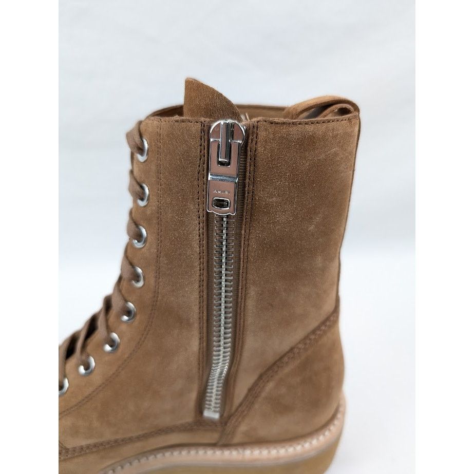 Amiri o1rshd1 Combat Crepe Sole Boots in Brown/Natural Size US 11.5 / EU 44-45 - 9 Thumbnail