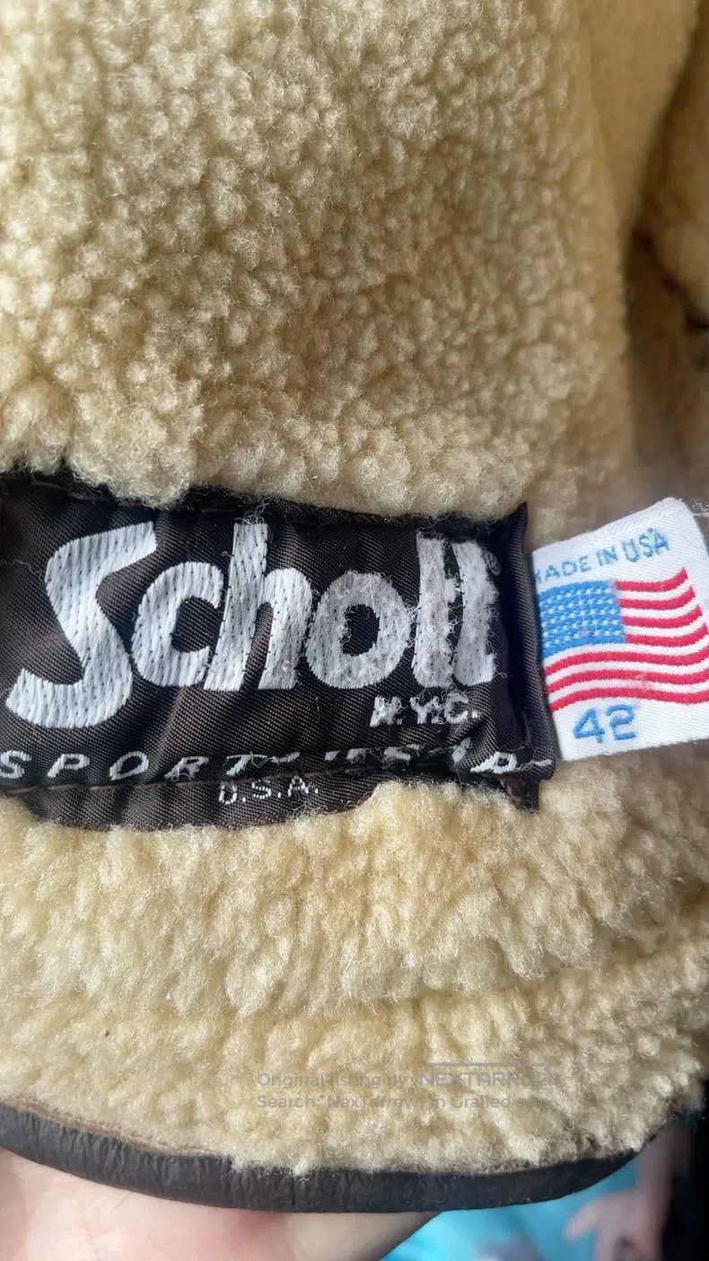Schott Schott Fur is integrated Size US L / EU 52-54 / 3 - 4 Thumbnail