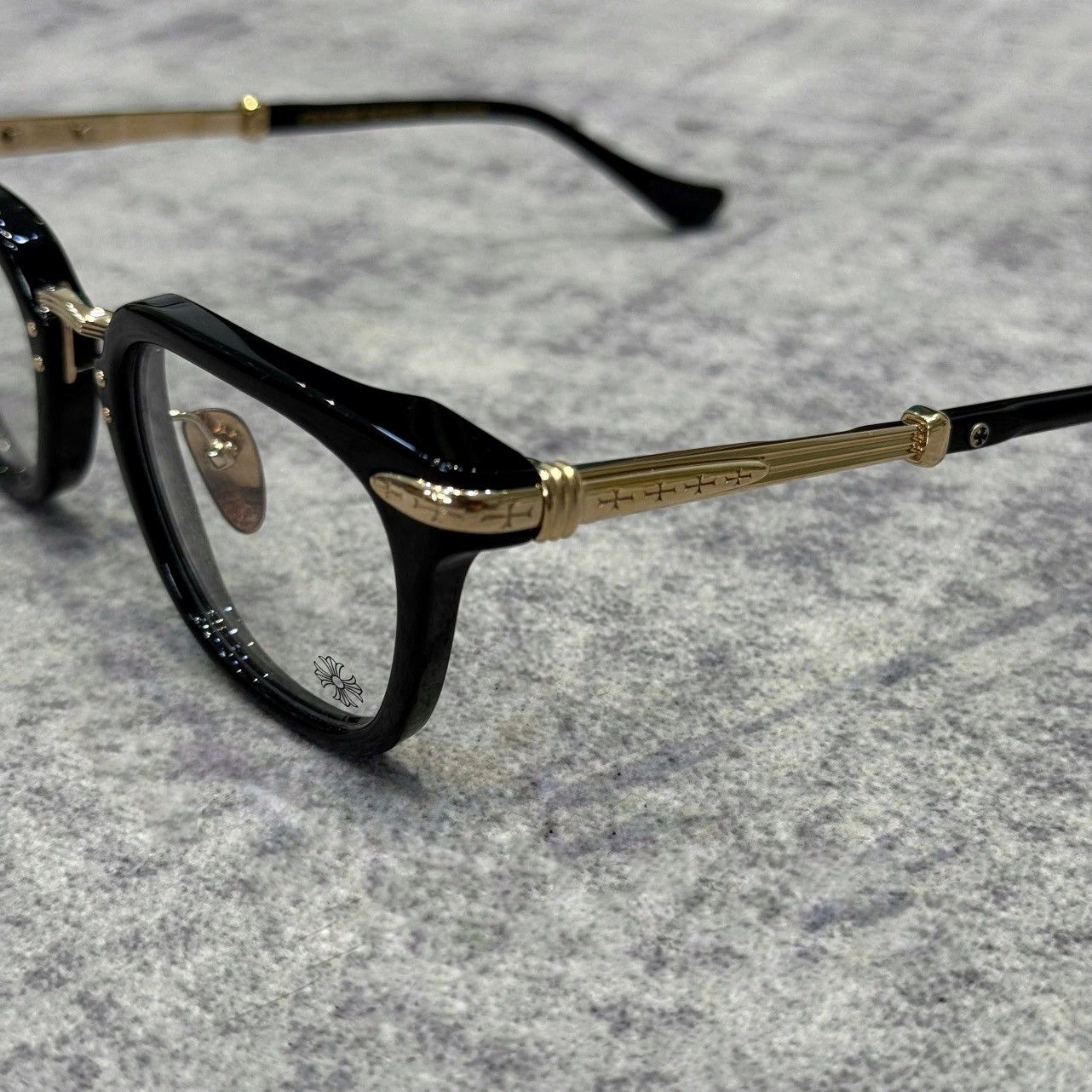 Chrome Hearts CHROME HEARTS TITANASLUVR BLACK / GOLD PLATED Size ONE SIZE - 2 Thumbnail