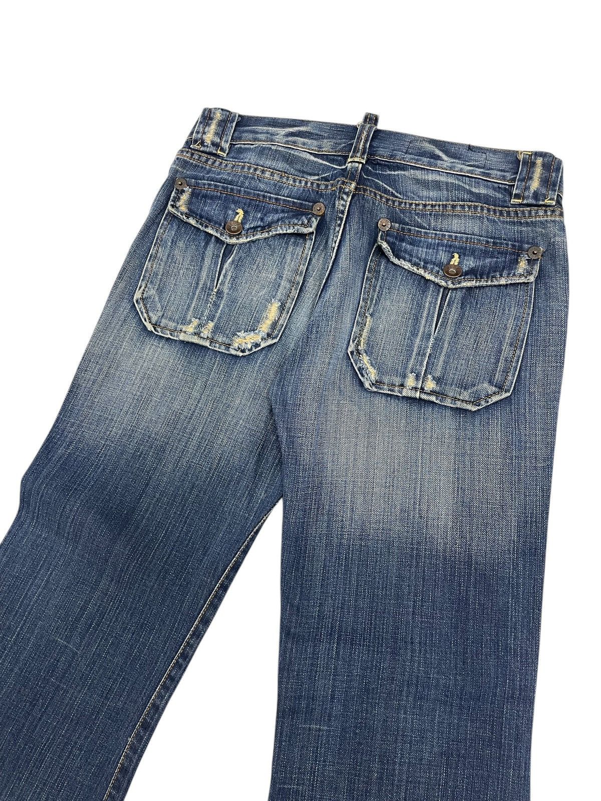 Japanese Brand × PPFM USED// Japan Flare Bush Jeans Size US 29 - 6 Thumbnail