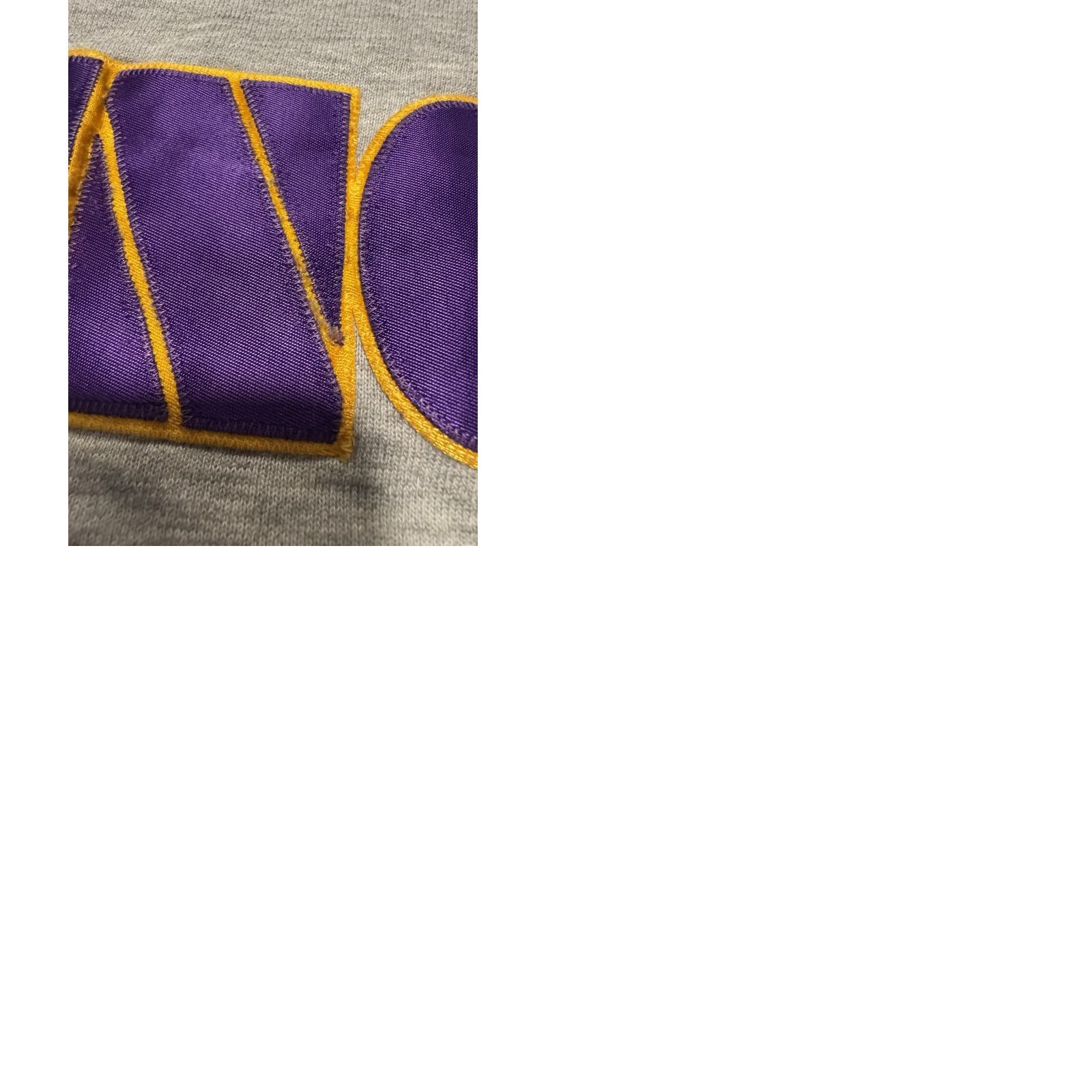 Vintage VINTAGE Majestic Minnesota Vikings Pullover Sweatshirt Crew Neck Cotton Gray XL Distressed Mens Size US XL / EU 56 / 4 - 10 Thumbnail