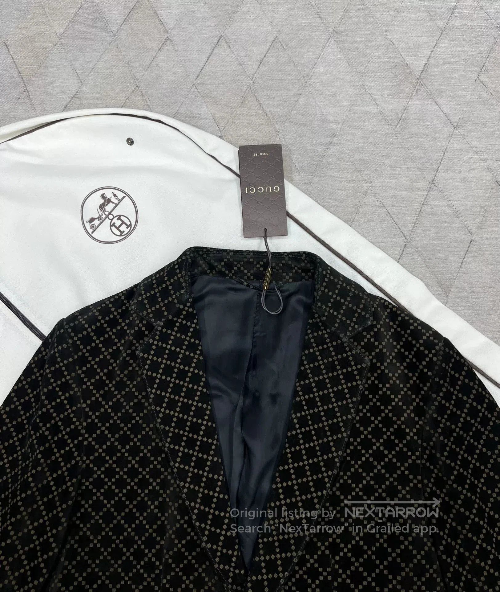 Gucci Gucci Classic GG Leather Blazer. Size US S / EU 44-46 / 1 - 2 Thumbnail