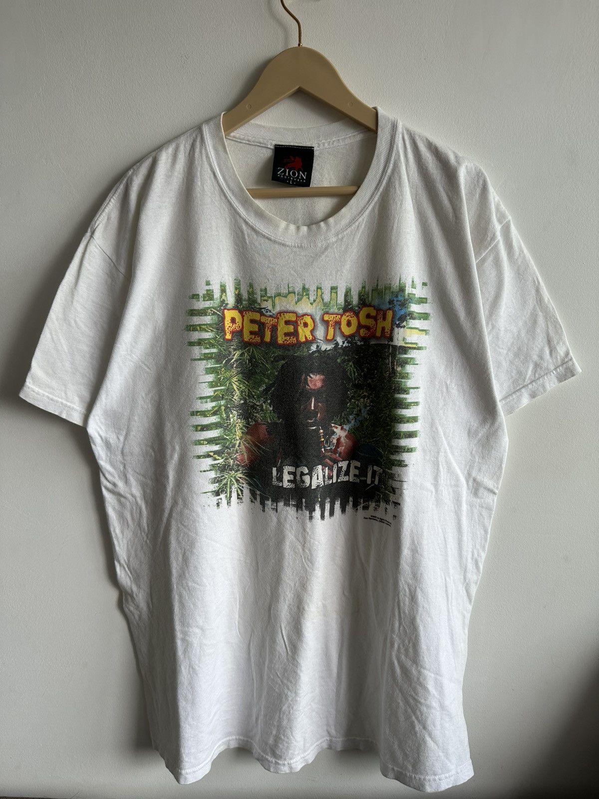 Rap Tees × Vintage Vintage Peter Tosh Legalize It 2003’s Raptees Rare USA Size US L / EU 52-54 / 3 - 5 Thumbnail