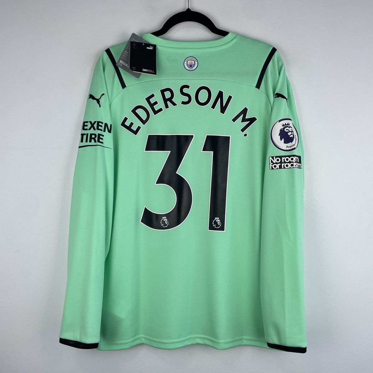 Puma Manchester City Ederson Goalkeeper Jersey Nike 2021/2022 Size US L / EU 52-54 / 3 - 1 Thumbnail