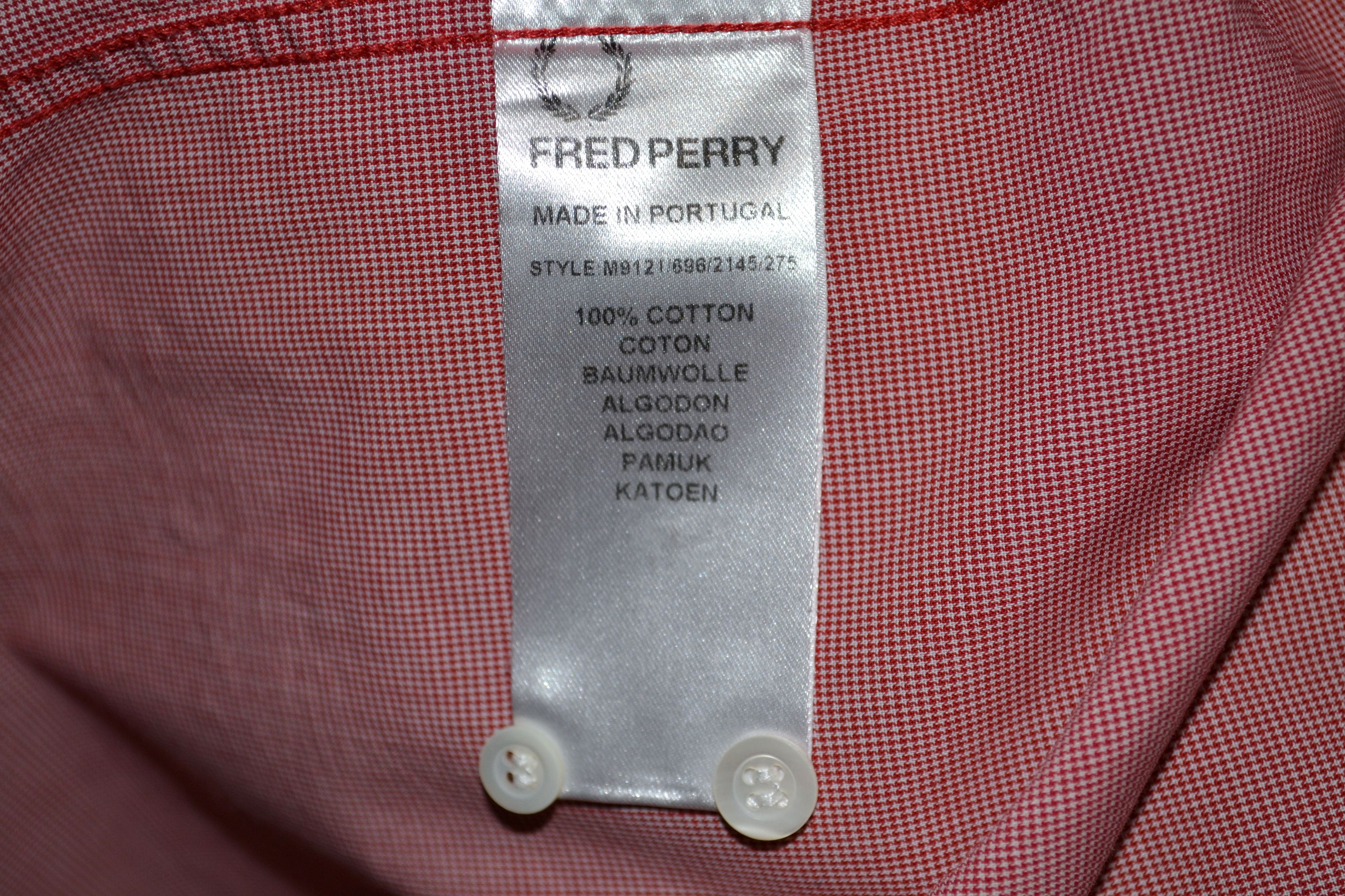 Fred Perry Fred Perry Short Sleeve Shirt Size US M / EU 48-50 / 2 - 7 Thumbnail