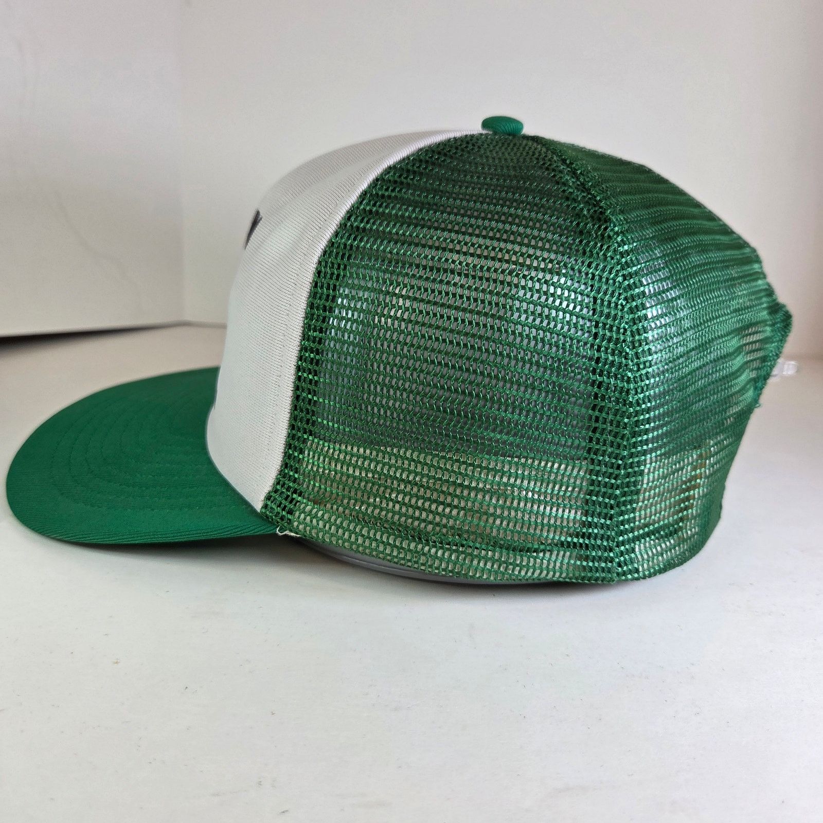 Other Vintage The Cricket Trucker Hat Rock Creek MN Green White Size ONE SIZE - 4 Thumbnail