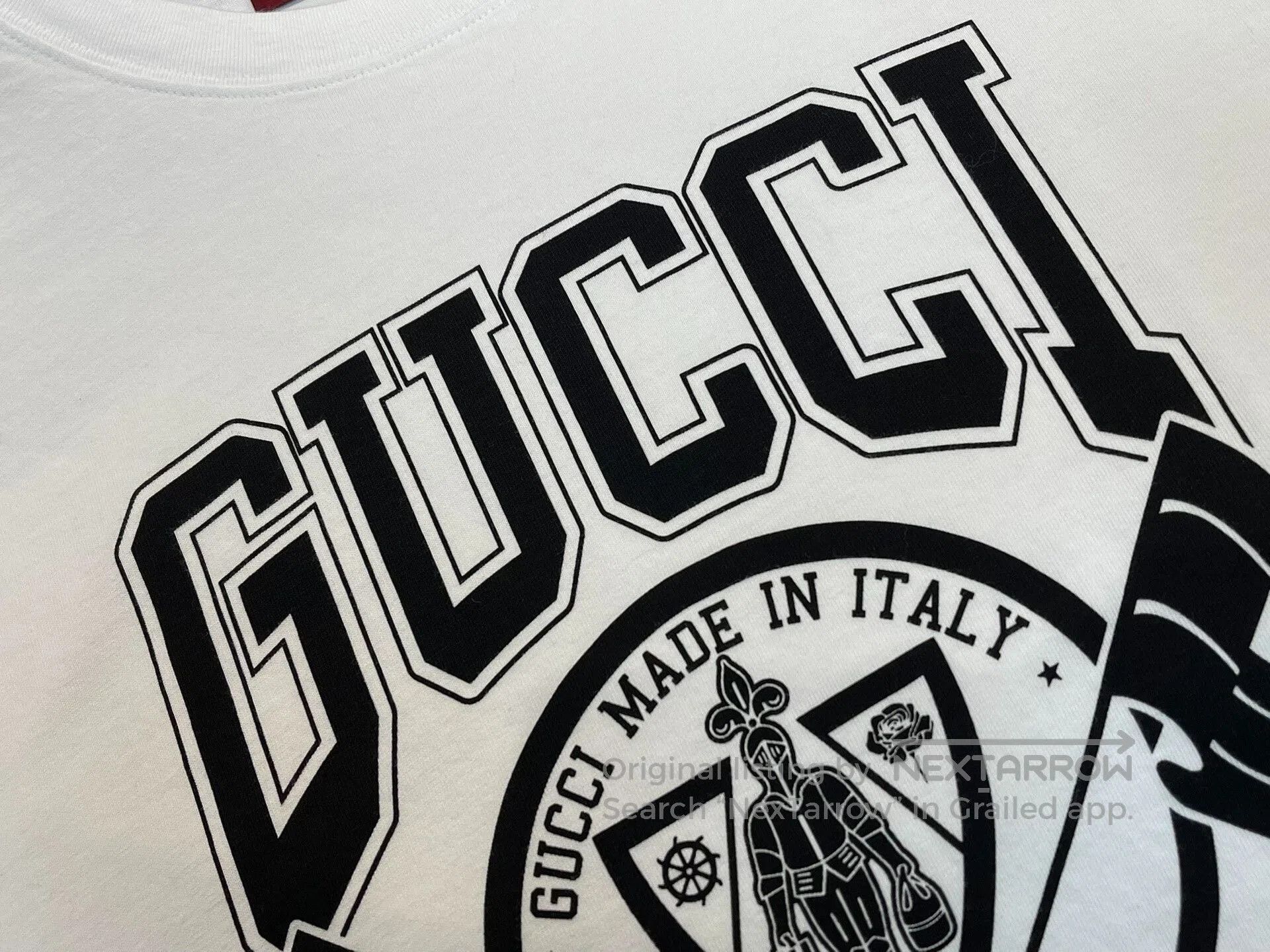 Gucci Gucci FW24 Logo Print Loose T. Size US L / EU 52-54 / 3 - 3 Thumbnail
