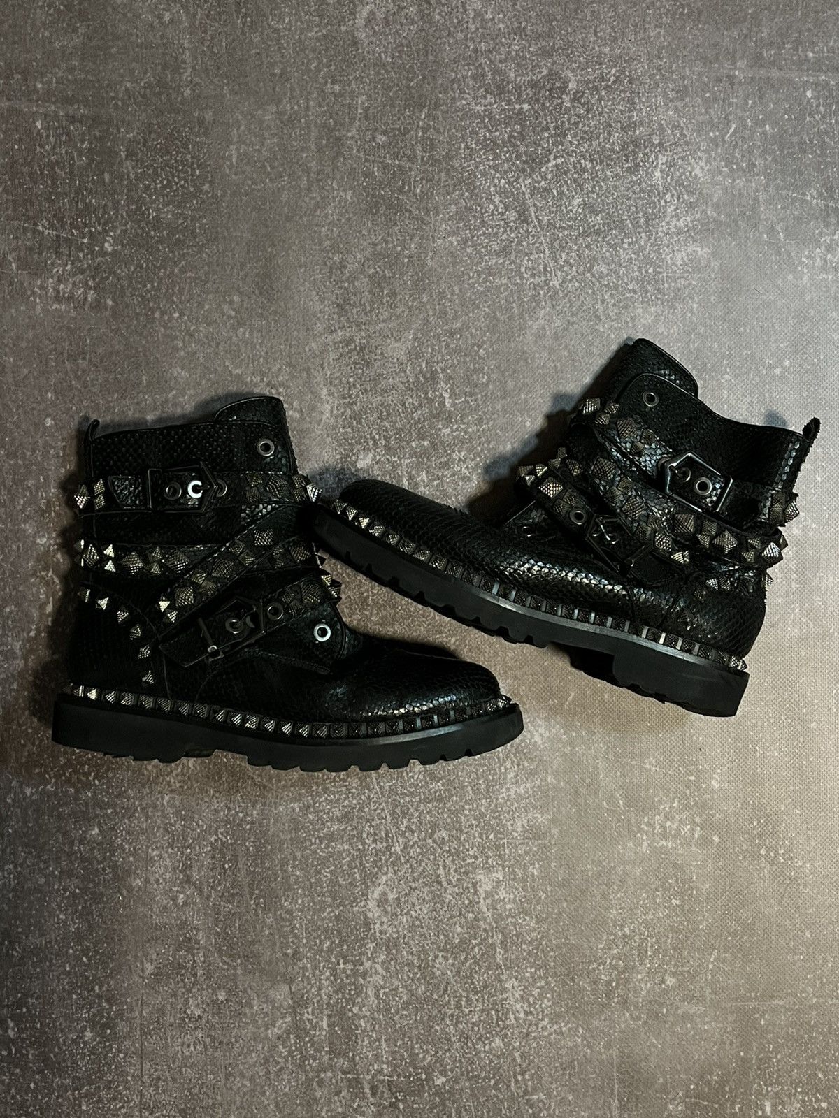 A.S.98 RARE Strap Studded Like AS 98 Airstep Vintage Ankle Boots Size US 9 / IT 39 - 7 Thumbnail