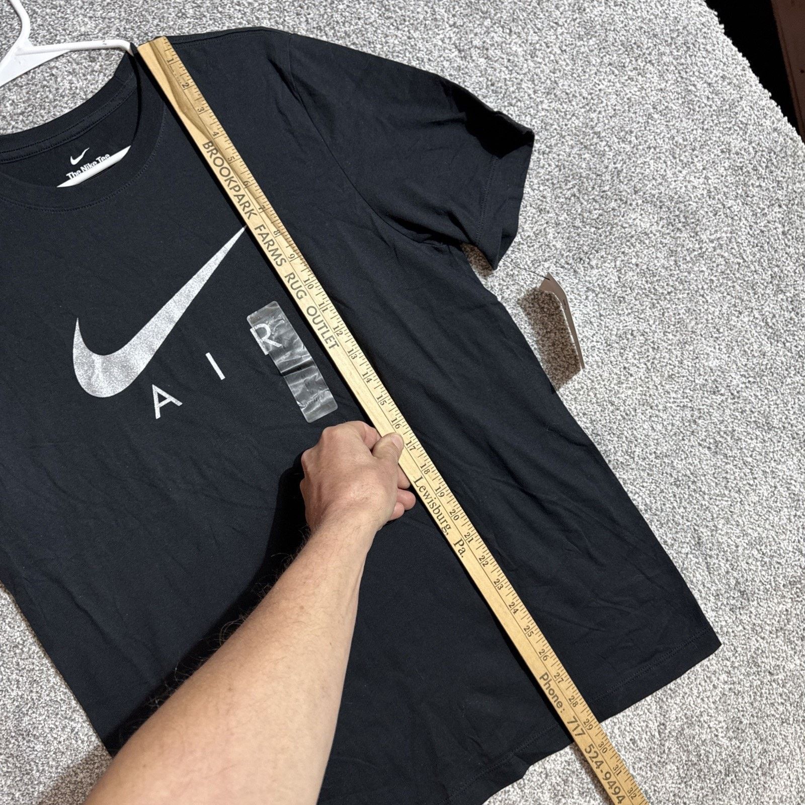 Nike Nike Air Tee Shirt Men M Streetwear Big Swoosh Skater Hype Size US M / EU 48-50 / 2 - 4 Thumbnail