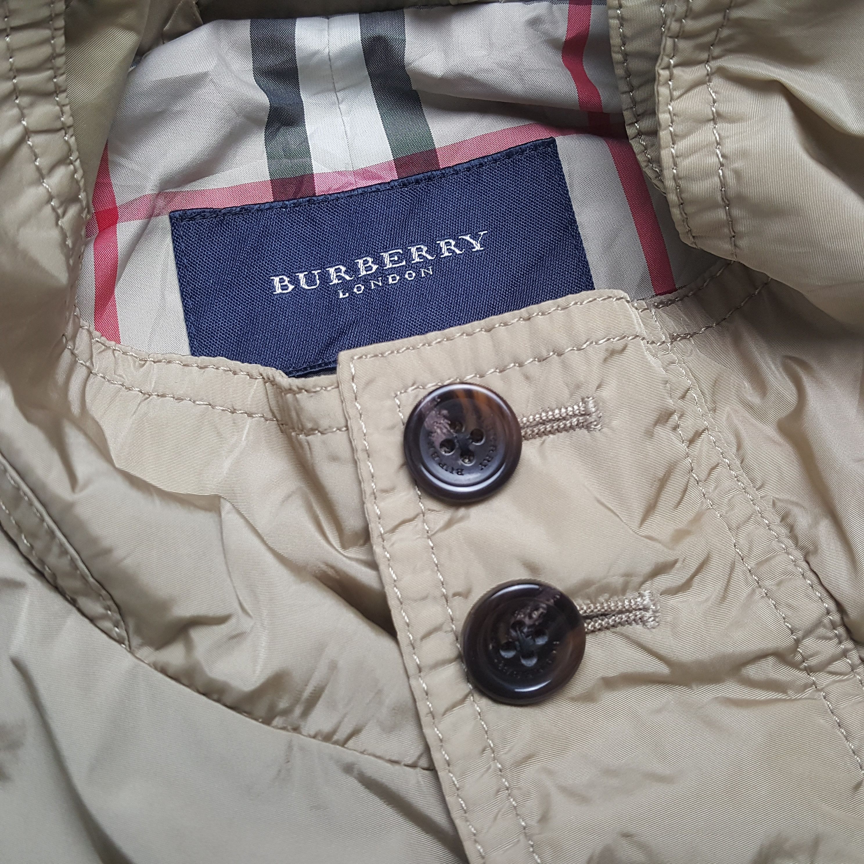 Burberry × Vintage BURBERRY LONDON Fashion Brand Custom Art Jacket Size US M / EU 48-50 / 2 - 10 Thumbnail