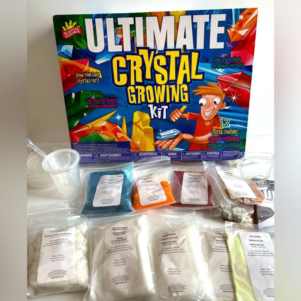 Designer Ultimate Crystal Growing Kit 2008, Complete Set Size ONE SIZE - 1 Thumbnail
