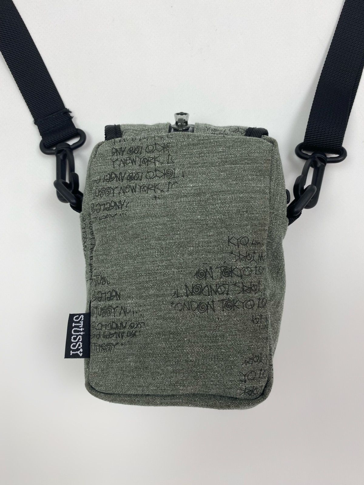 Stussy 2000’s Stussy Essentials Side Pouch Mini Crossbody Bag Size ONE SIZE - 8 Thumbnail