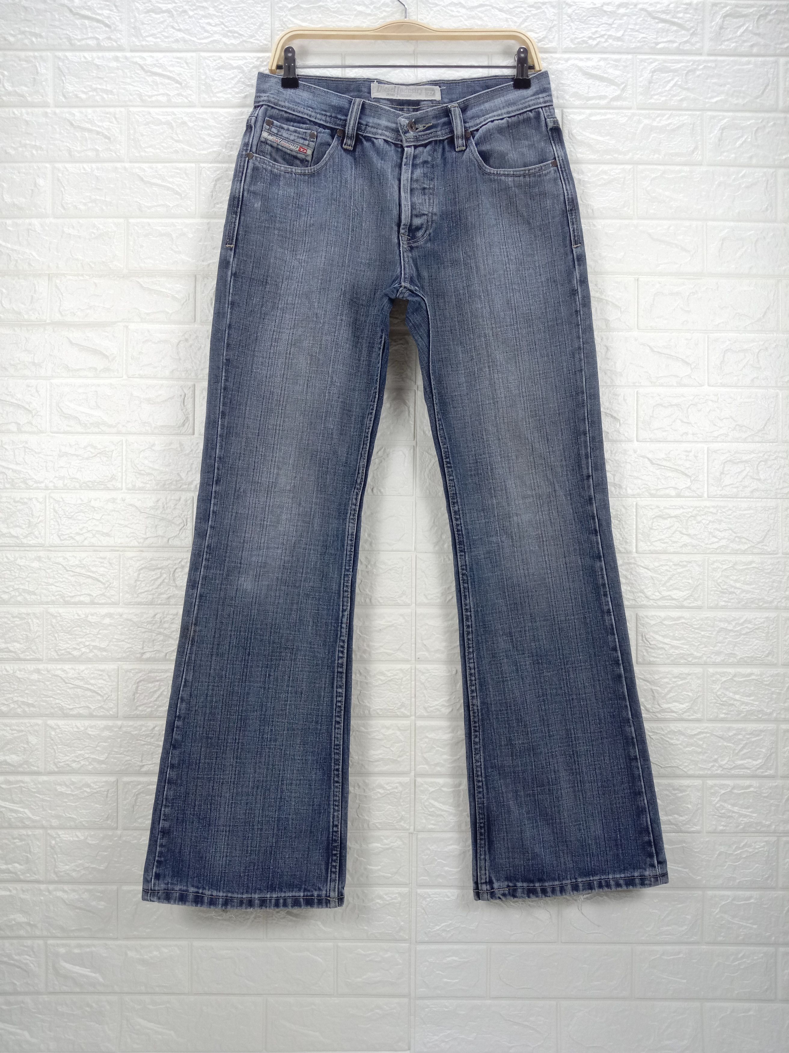 Diesel Vintage Diesel Flare Jeans Bell Bottom Denim Size US 31 - 1 Thumbnail