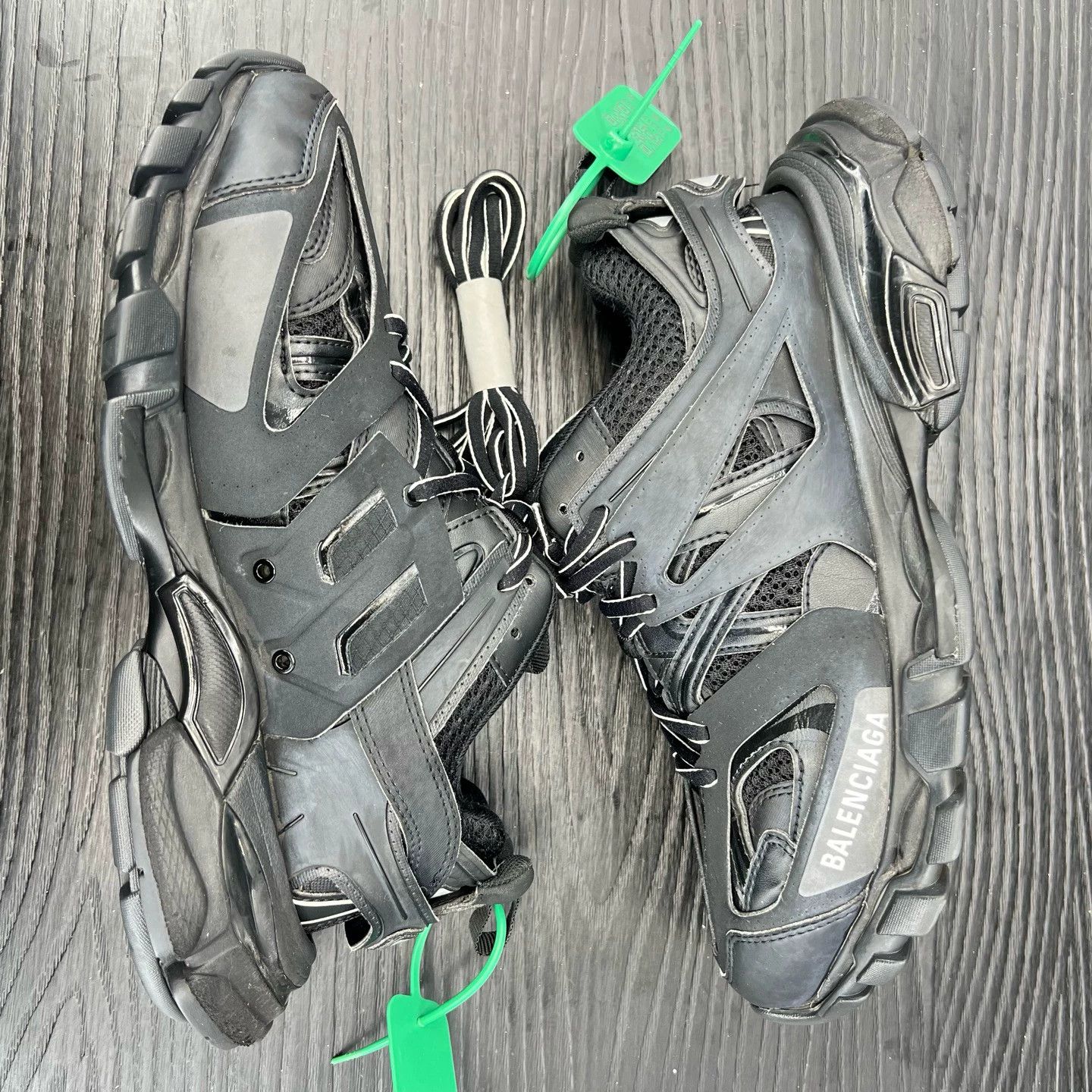 Balenciaga Balenciaga Track Black Sz 39 Used, Celeb Style, OG Box Size US 9 / EU 42 - 6 Thumbnail