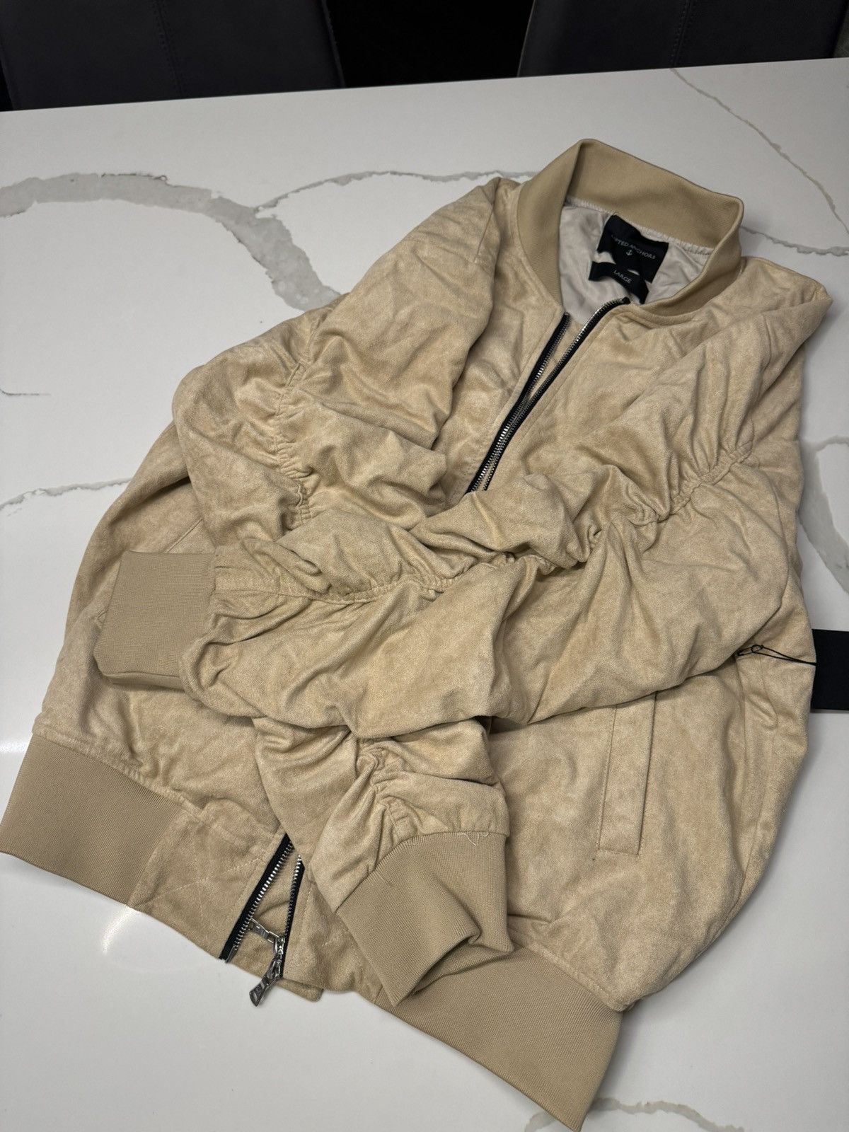 Keeping NY Everywhere Suede bomber jacket Size US L / EU 52-54 / 3 - 2 Thumbnail
