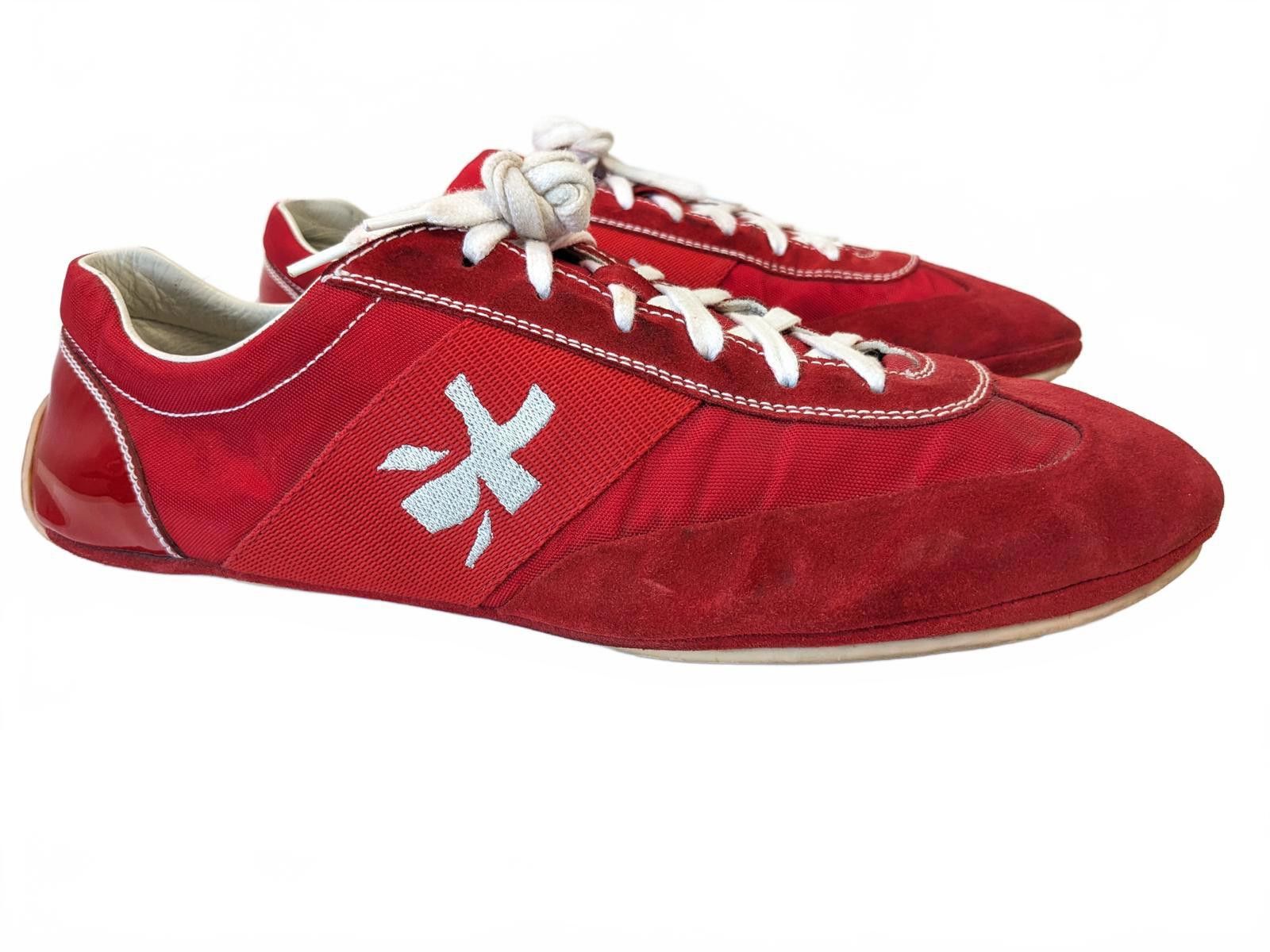 Premiata Premiata Italy Men Sneaker Driving Shoes Blood Red Suede 11 Size US 11 / EU 44 - 11 Thumbnail