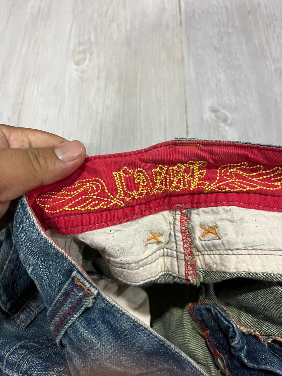 Japanese Brand Vintage SKELETON jeans BY CASSE Japanese brand Size US 29 - 12 Thumbnail