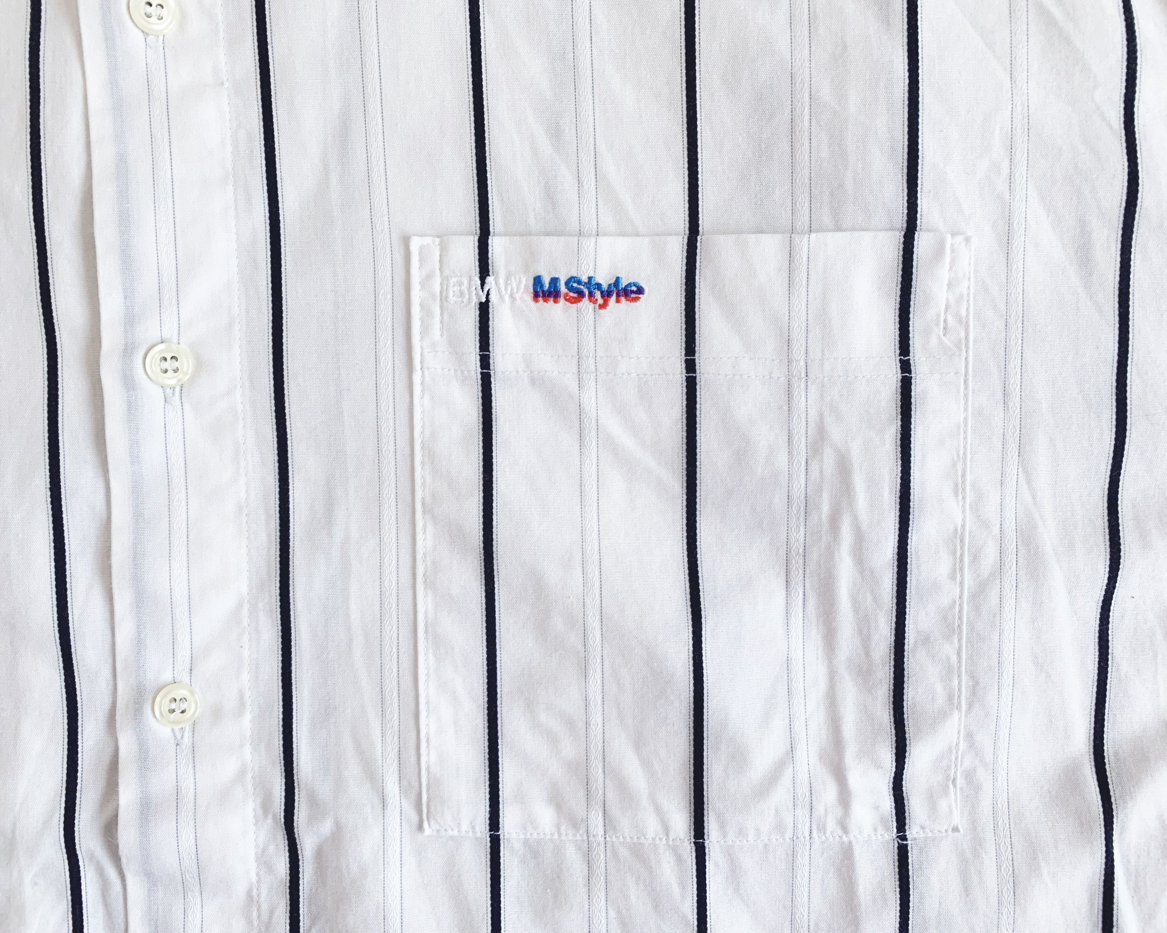 BMW RARE Vintage 80s BMW Button Up Shirt / M Style West Germany Size US XXL / EU 58 / 5 - 7 Thumbnail