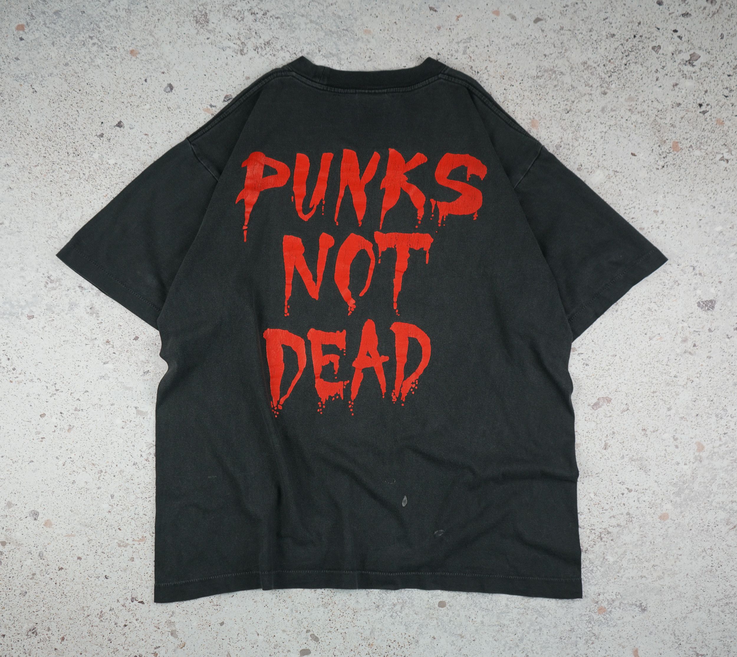 Band Tees × Vintage Vintage The Exploited Fuck The System T Shirt Size US M / EU 48-50 / 2 - 6 Thumbnail