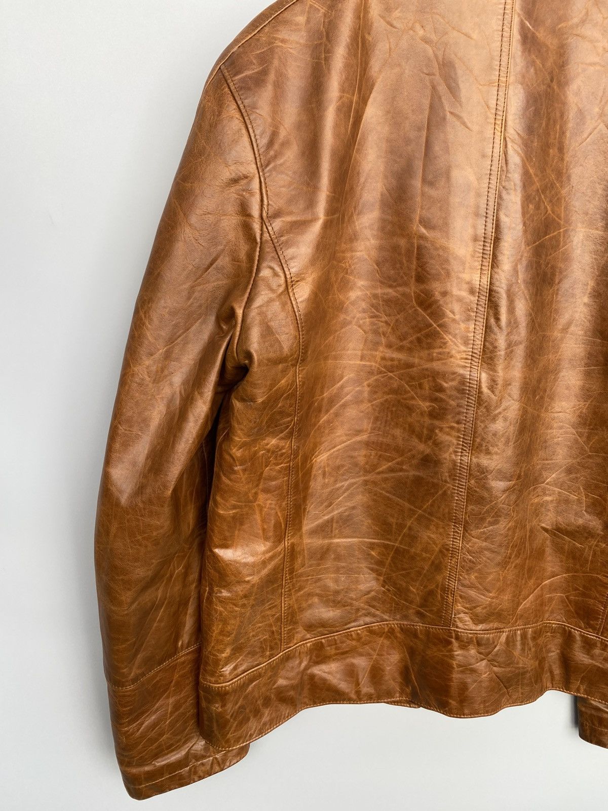 Tornado Mart 2000’s- Tornado Mart- Horsehide Leather Jacket Size US S / EU 44-46 / 1 - 8 Thumbnail