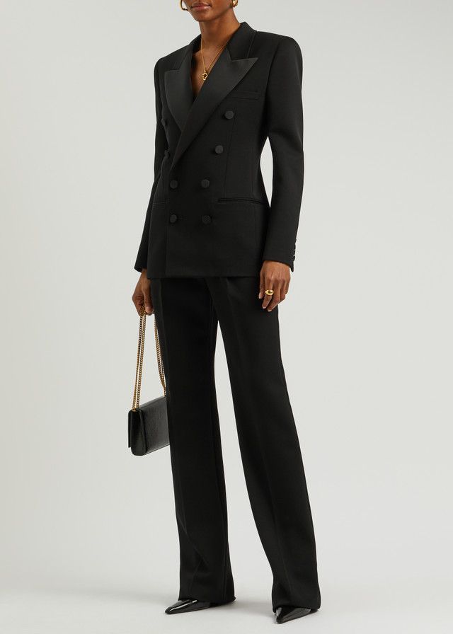 Saint Laurent Paris o1y0126 Casual Pant in Black Size 30" / US 8 / IT 44 - 4 Thumbnail