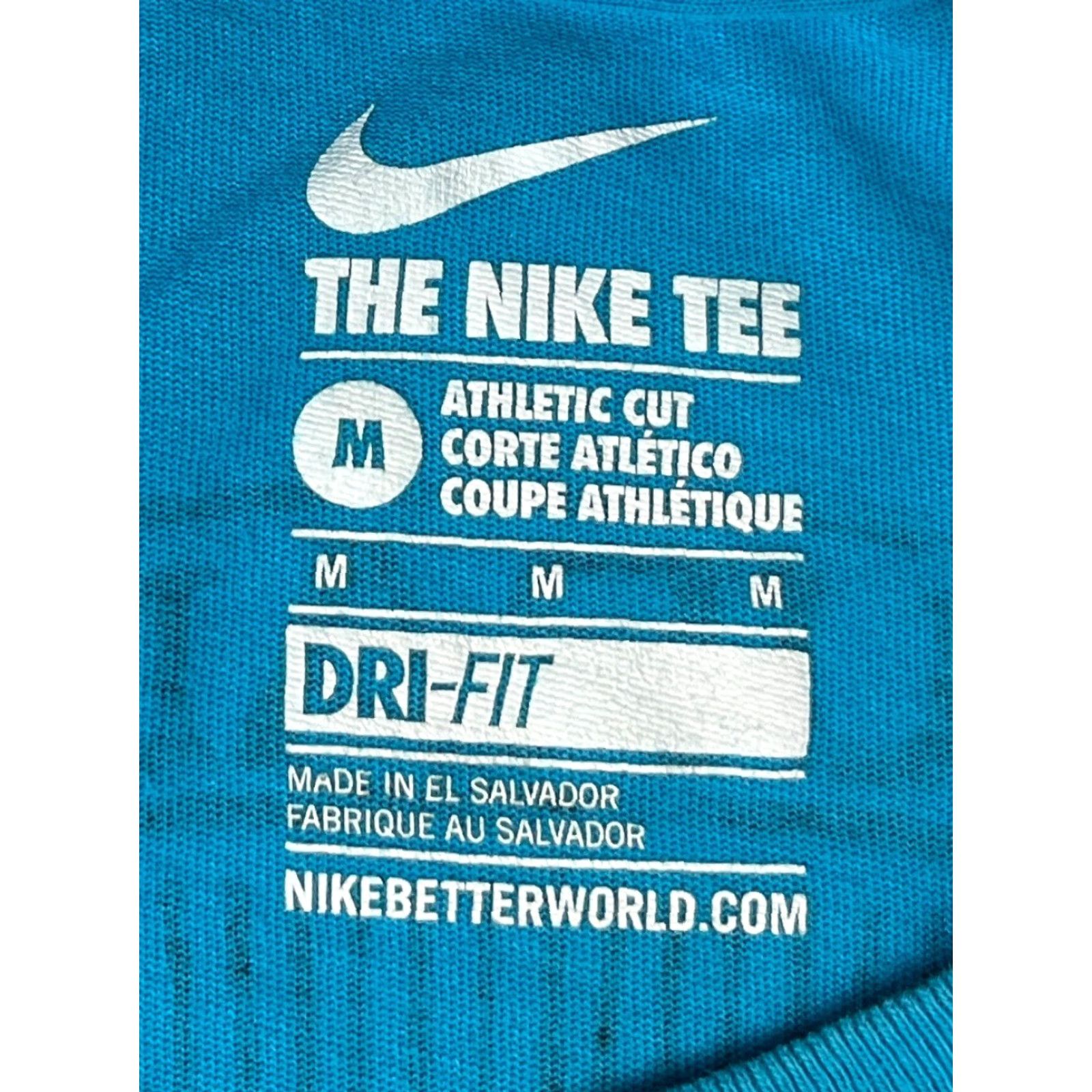 Nike Nike KD Kevin Durant Easy Money T-Shirt - Size M - Blue - Men - 2015 - Double-Sided Graphic Print - Nike Dri-FIT - Short Sleeve Crew Neck Shirt Size US M / EU 48-50 / 2 - 6 Thumbnail
