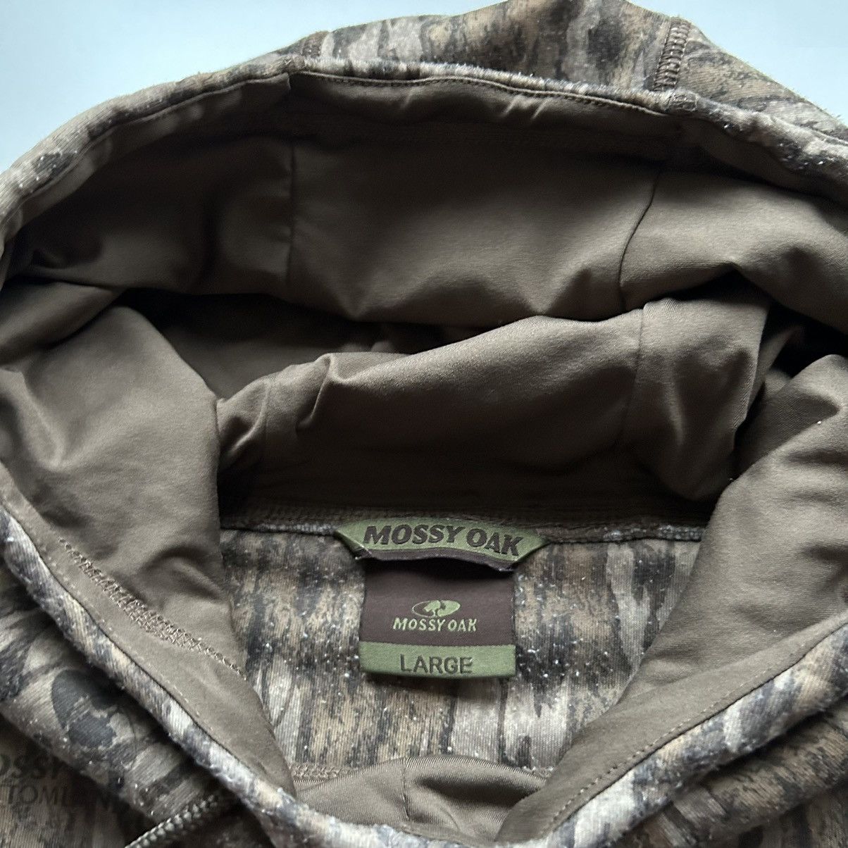 Mossy Oaks Vintage 2000s Mossy Oaks Real Tree Camo Pullover Hoodie Rare Size US L / EU 52-54 / 3 - 3 Thumbnail