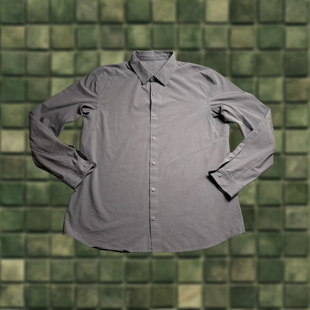 Lululemon Lululemon Shirt Mens Large Gray Commission Collared Button Up Long Sleeve Size US L / EU 52-54 / 3 - 1 Thumbnail