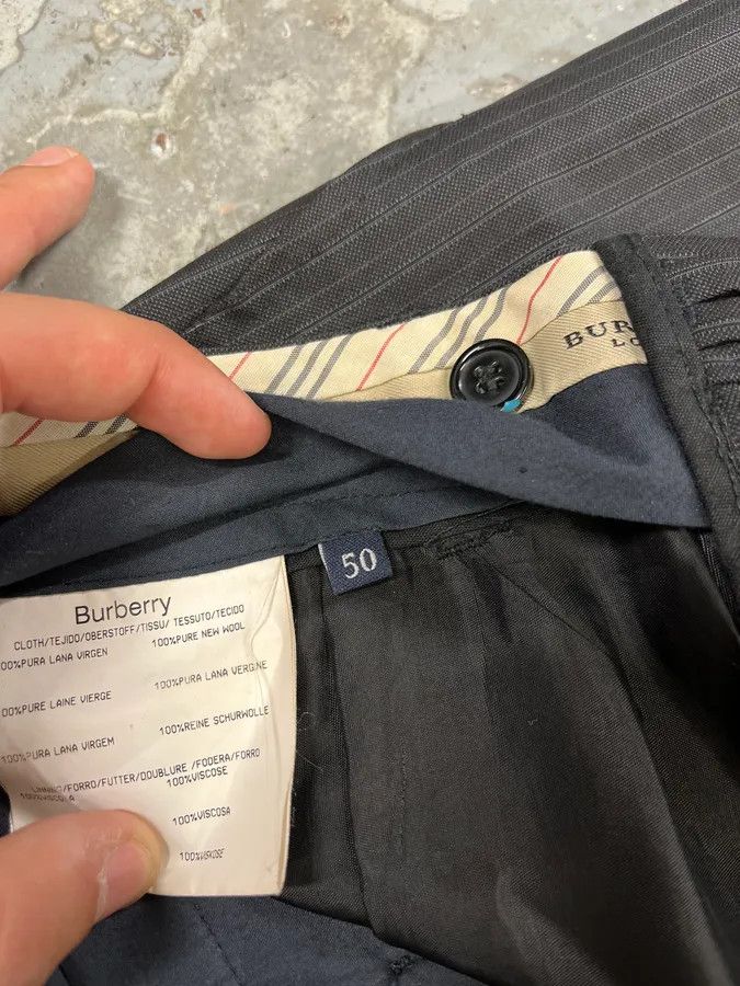 Burberry Burberry Black Elegant Pants Suit Size US 33 - 11 Thumbnail