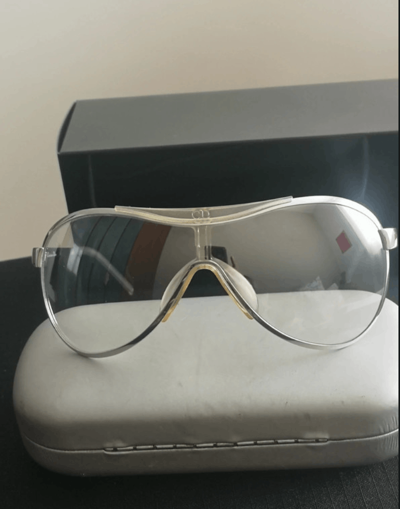Dior Sunglasses Rodeo Drive Wrap Shield Symbole Star Flame
