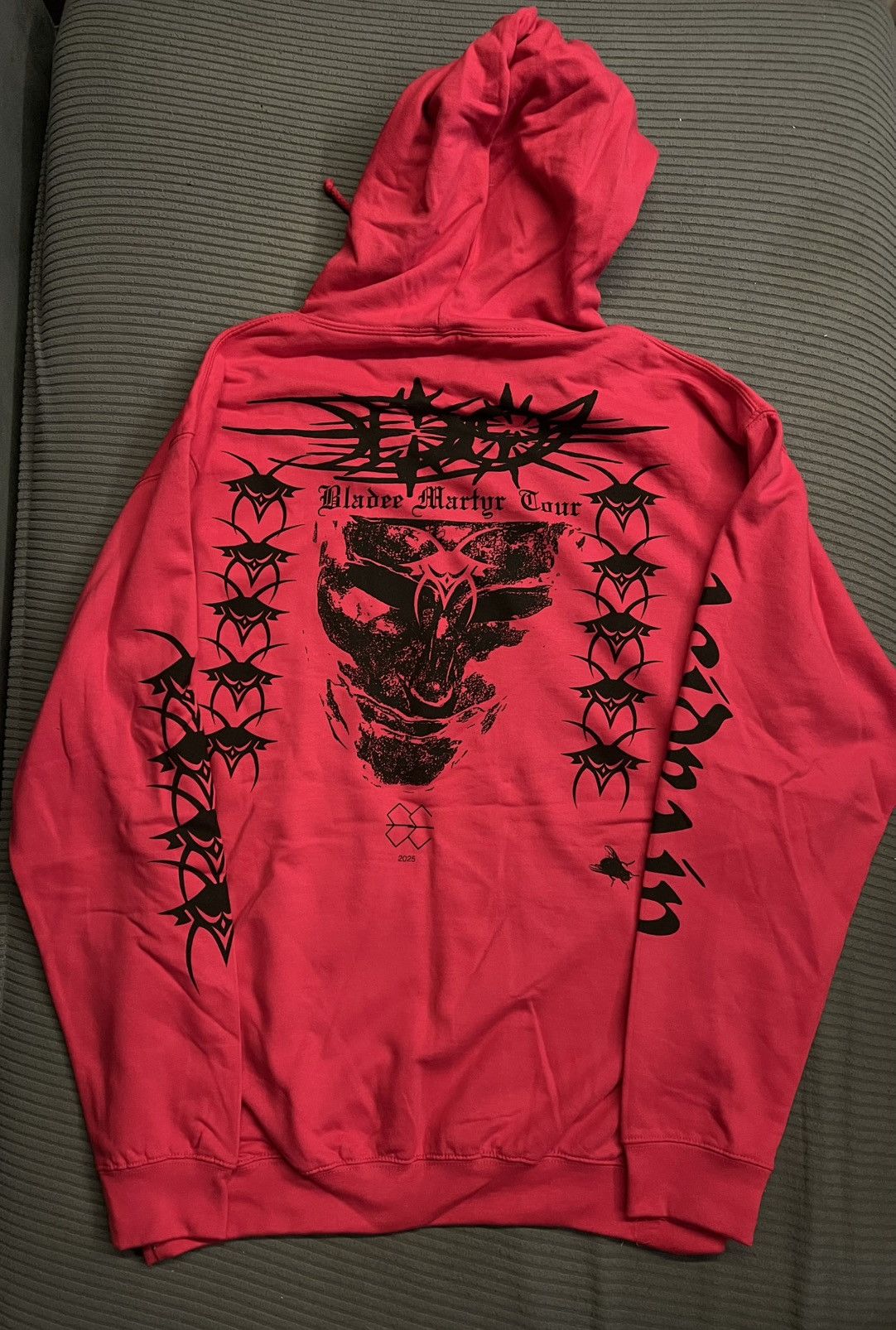 Drain Gang Bladee Martyr Tour Acid rain hoodie Size US L / EU 52-54 / 3 - 2 Thumbnail