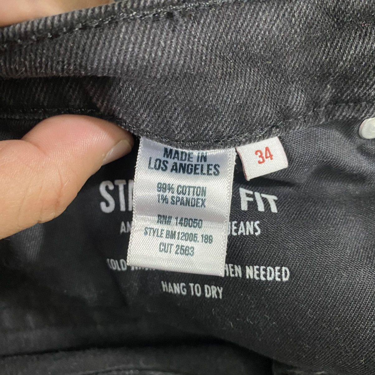 Buck Mason Buck Mason Denim Distress Size 34 Black Colour Size US 34 / EU 50 - 9 Thumbnail